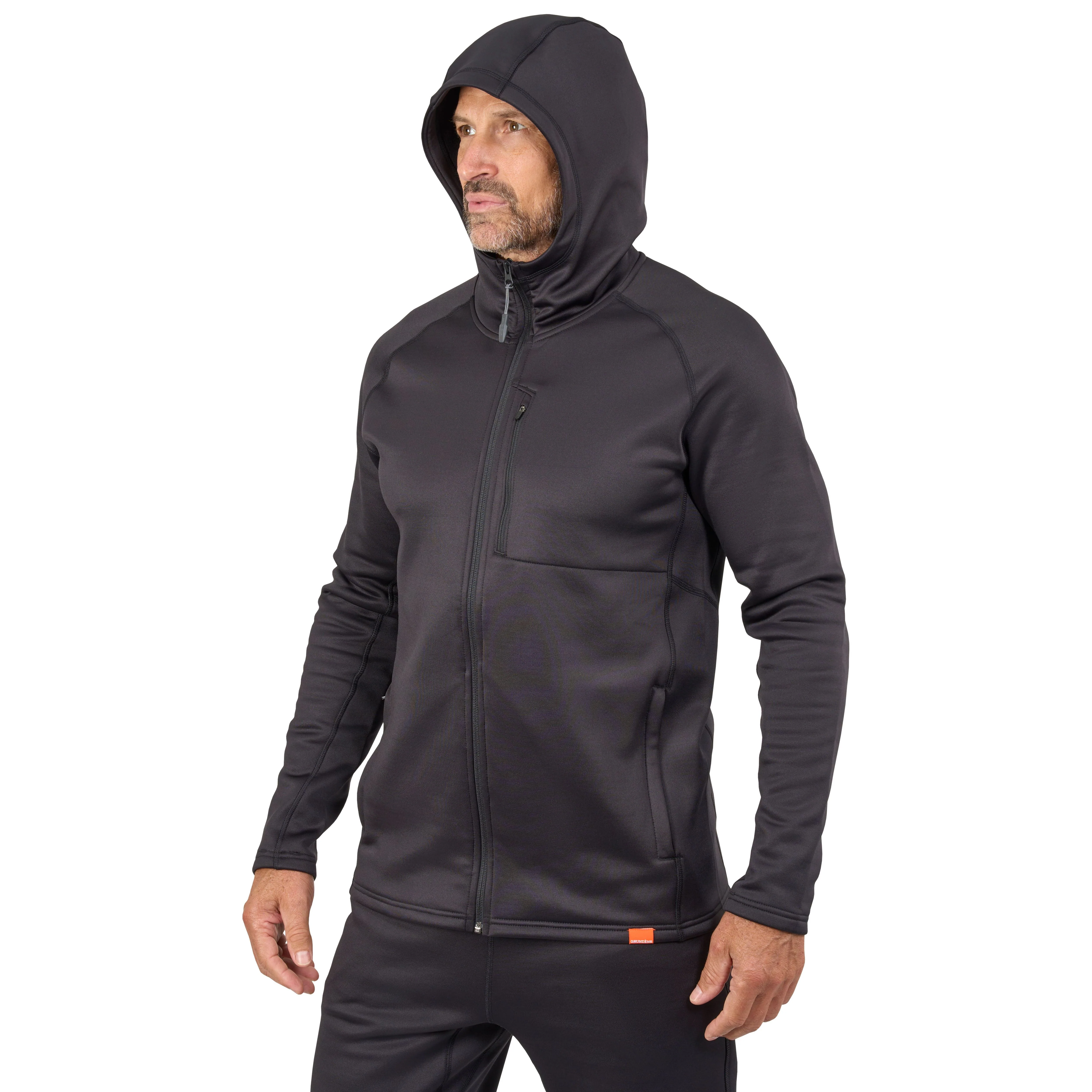 Grundens Men's Grundies Thermal FZ Hoodie - Image 10