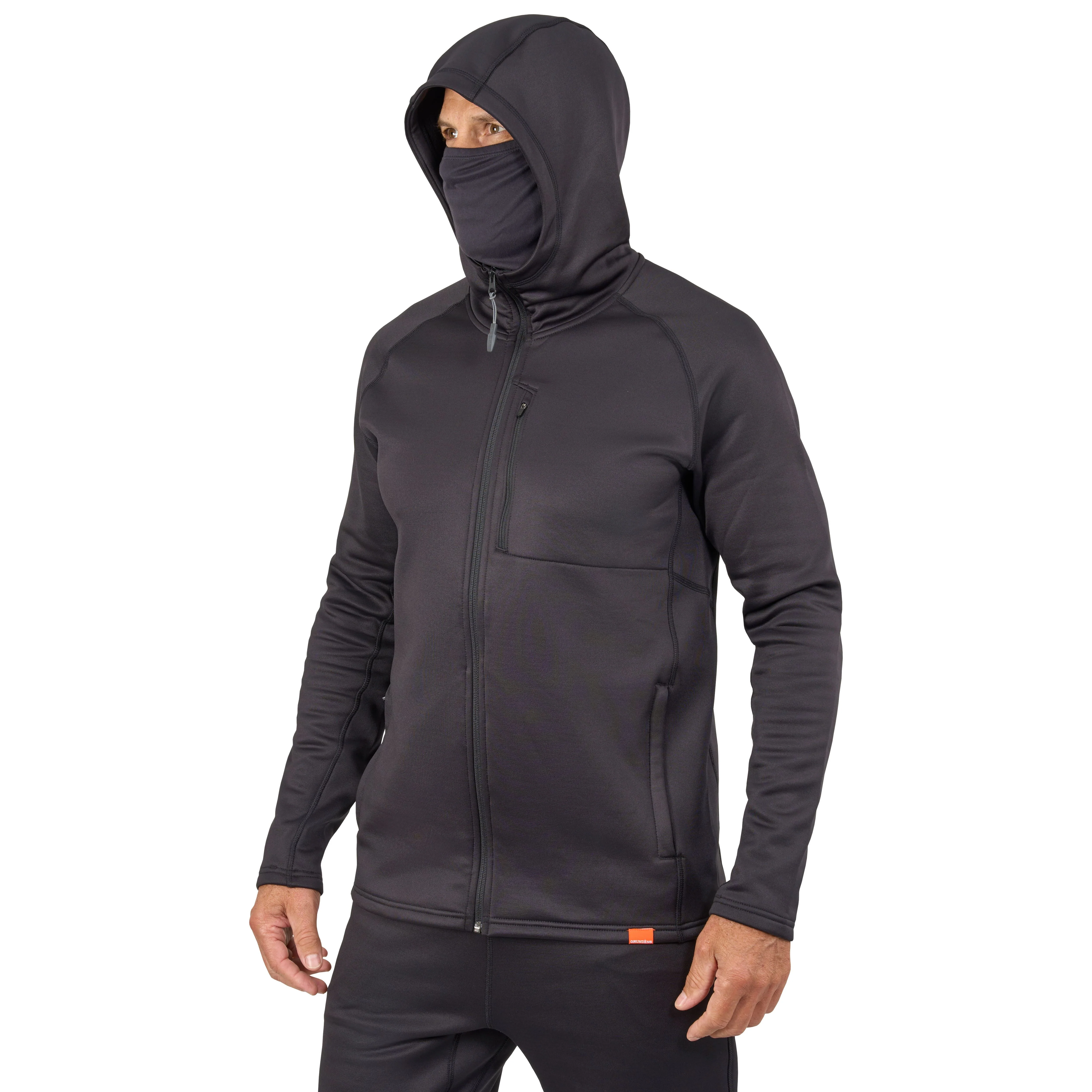 Grundens Men's Grundies Thermal FZ Hoodie - Image 13