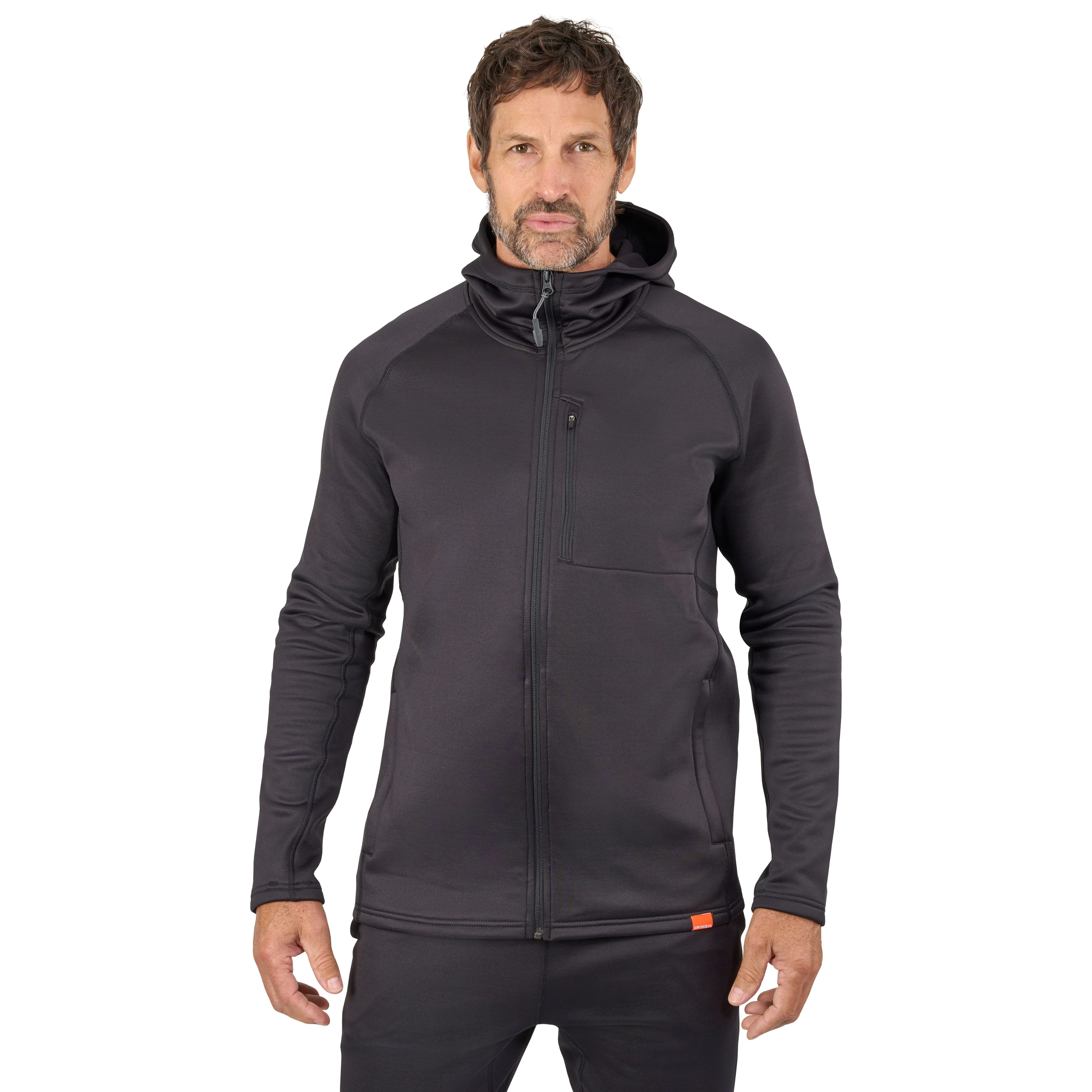 Grundens Men's Grundies Thermal FZ Hoodie - Image 6