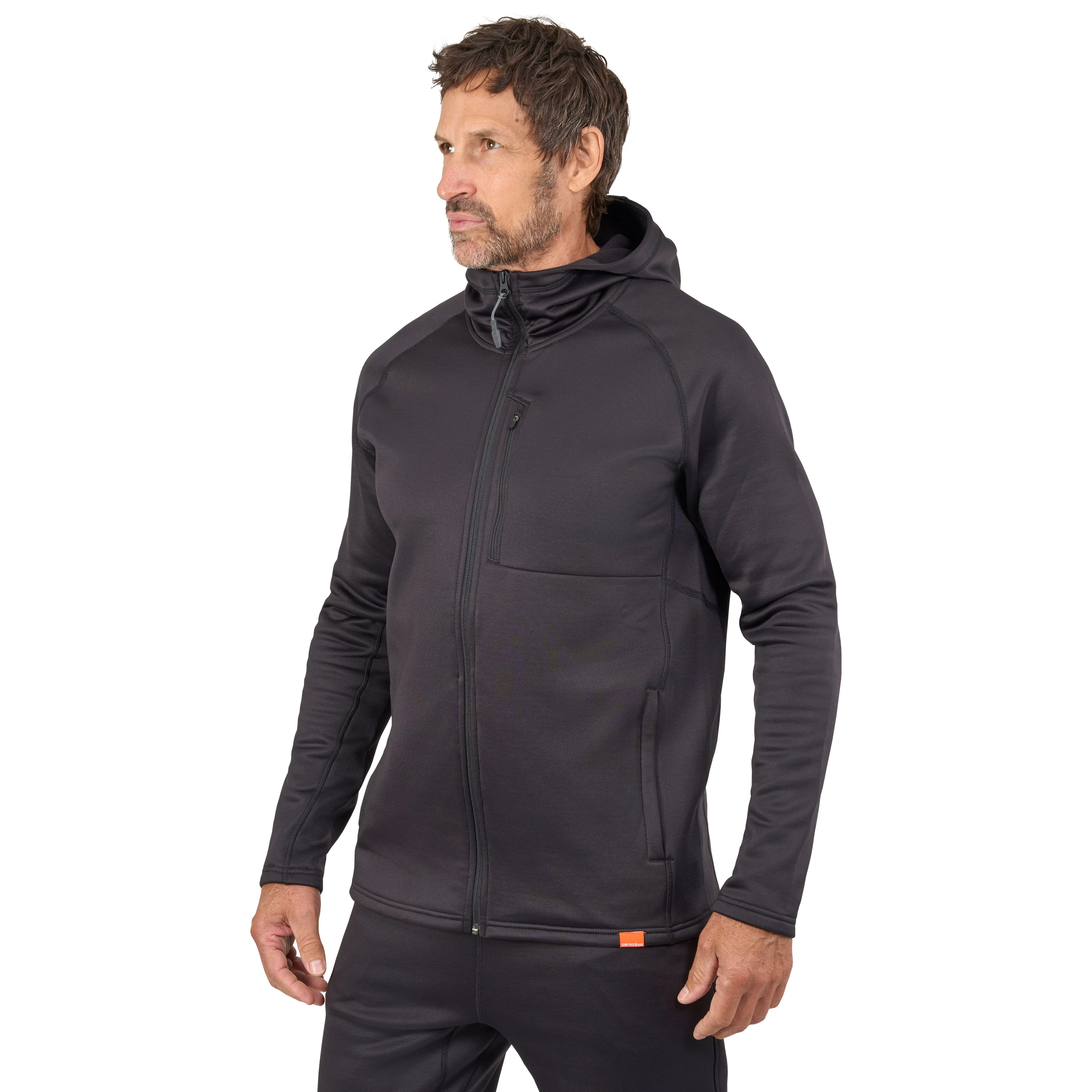 Grundens Men's Grundies Thermal FZ Hoodie - Image 7