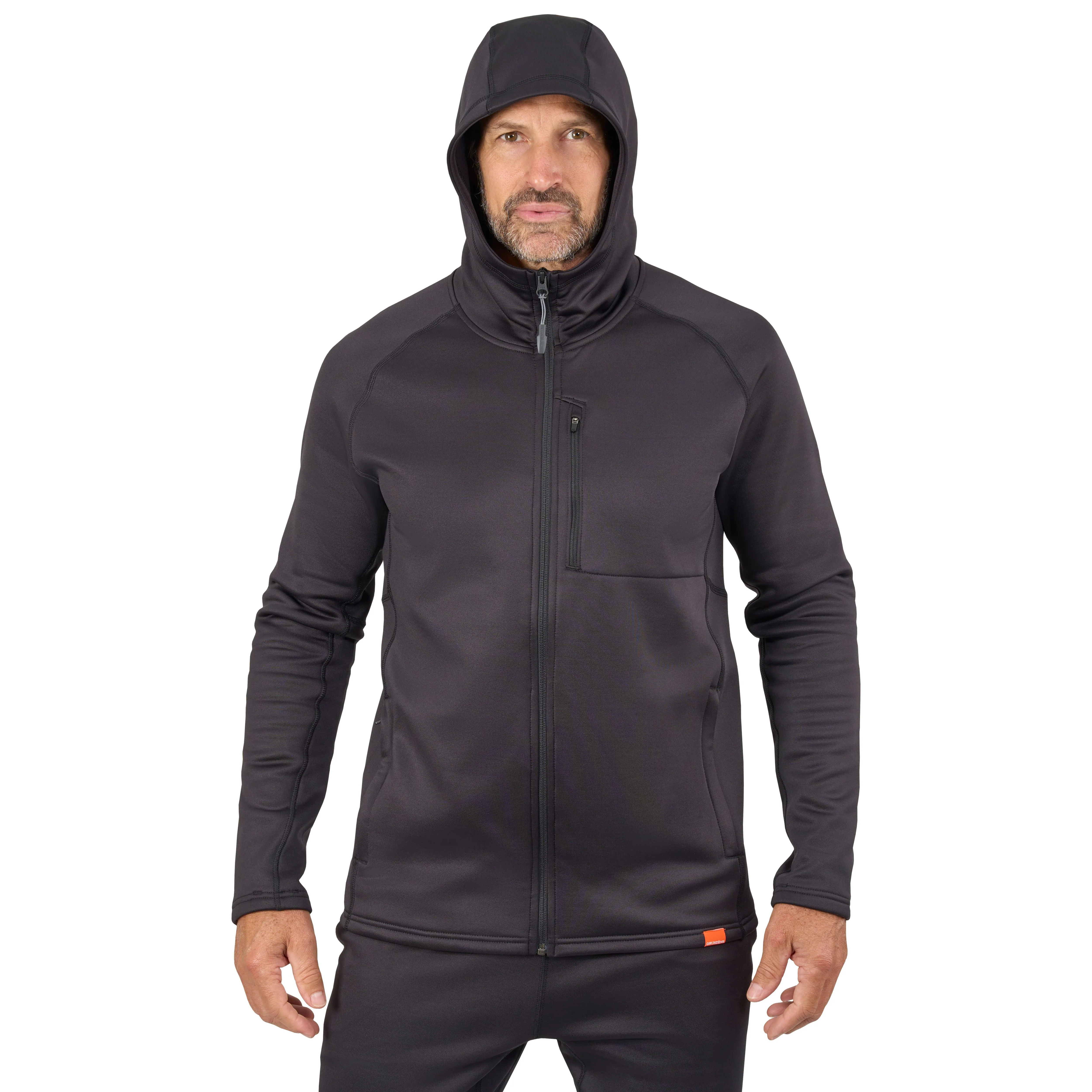 Grundens Men's Grundies Thermal FZ Hoodie - Image 9