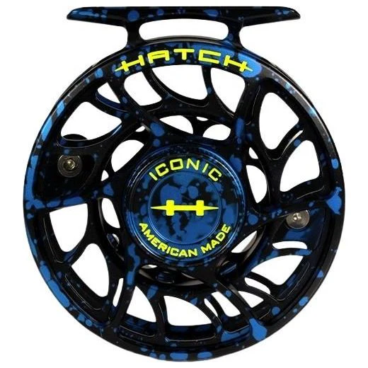 Hatch Custom Dark Matter Iconic Large Arbor Fly Reel 4 Plus