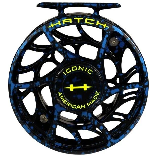 Hatch Custom Dark Matter Iconic Large Arbor Fly Reel 7 Plus