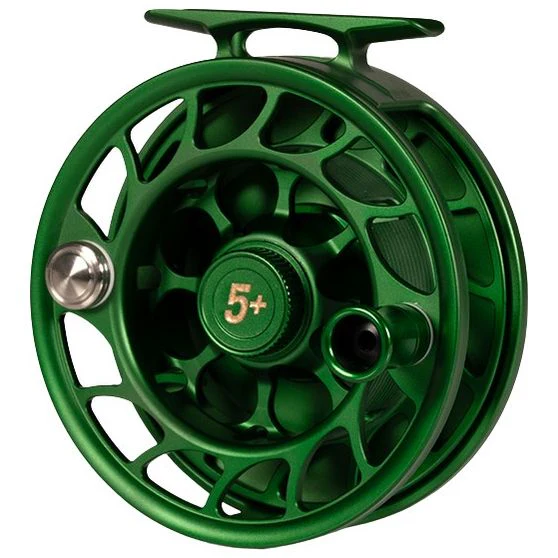 Hatch Custom Drew Wilson Artist Edition Bass Iconic Large Arbor Fly Reel 5 Plus - Image 5