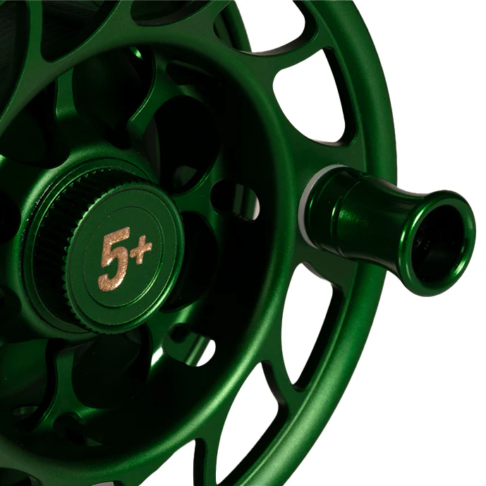 Hatch Custom Drew Wilson Artist Edition Bass Iconic Large Arbor Fly Reel 5 Plus - Image 9