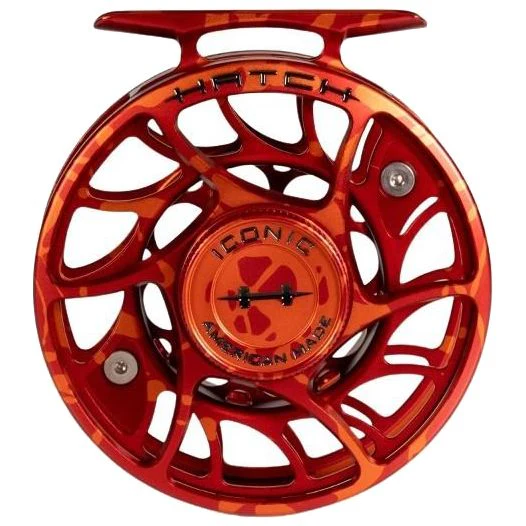 Hatch Custom Magma Iconic Large Arbor Fly Reel 4 Plus