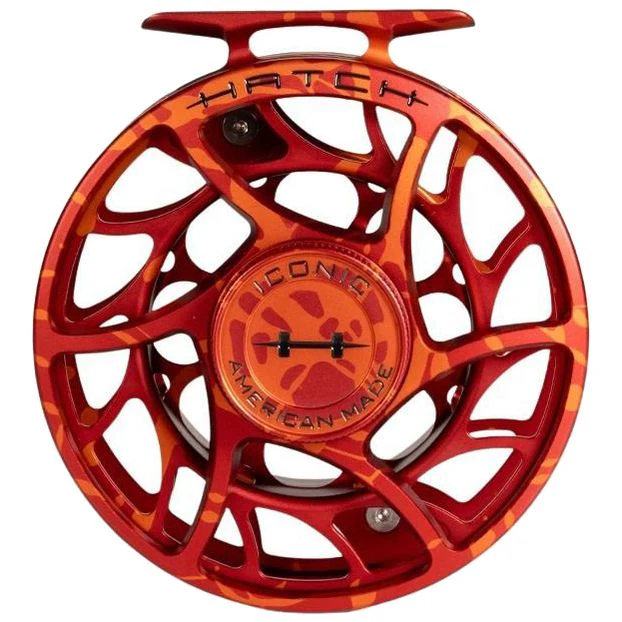 Hatch Custom Magma Iconic Large Arbor Fly Reel 7 Plus