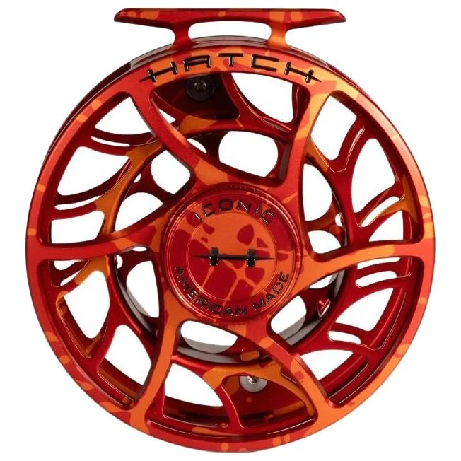 Hatch Custom Magma Iconic Large Arbor Fly Reel 9 Plus