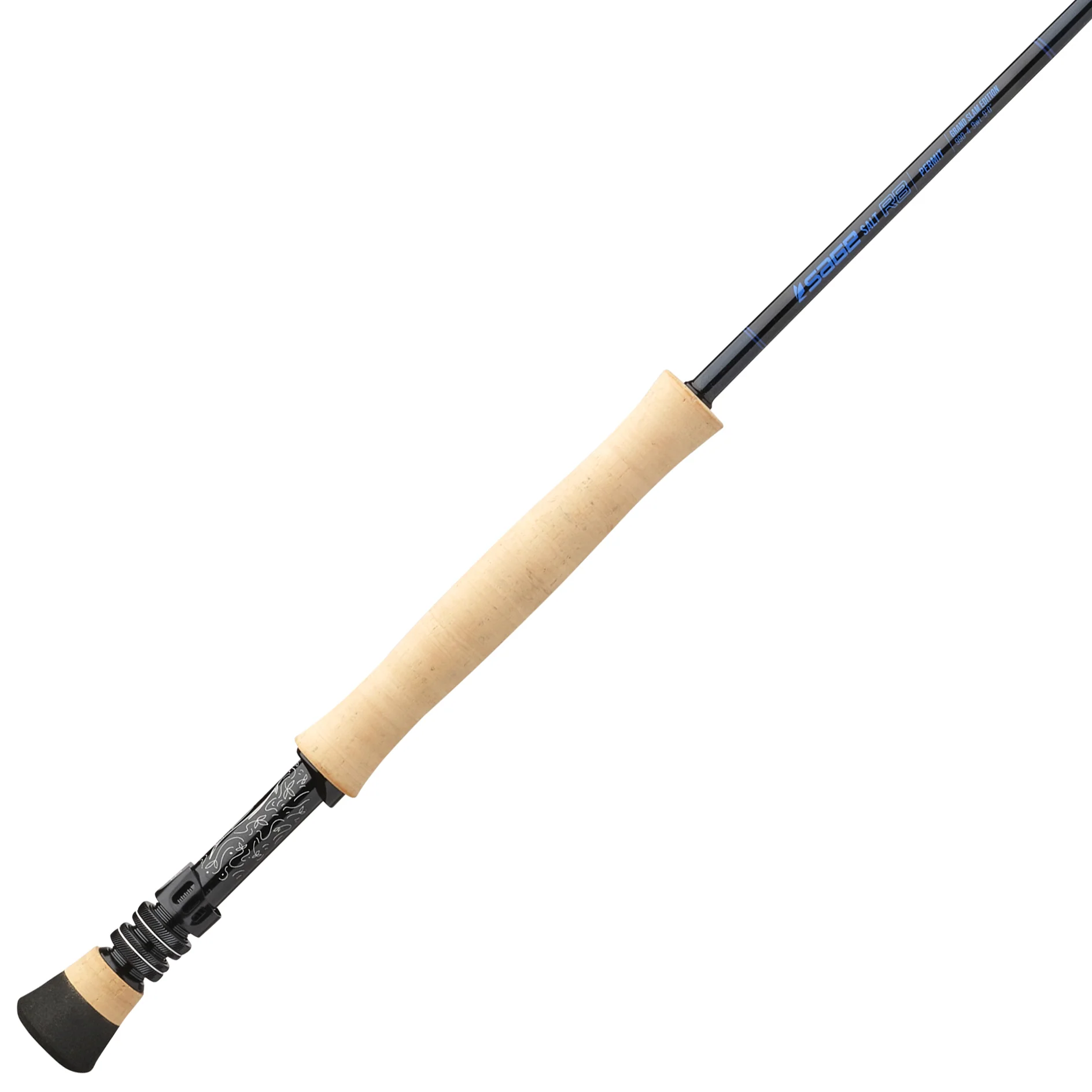 Sage Grand Slam Limited Edition Salt R8 Fly Rod Permit 990-4 9' 9wt