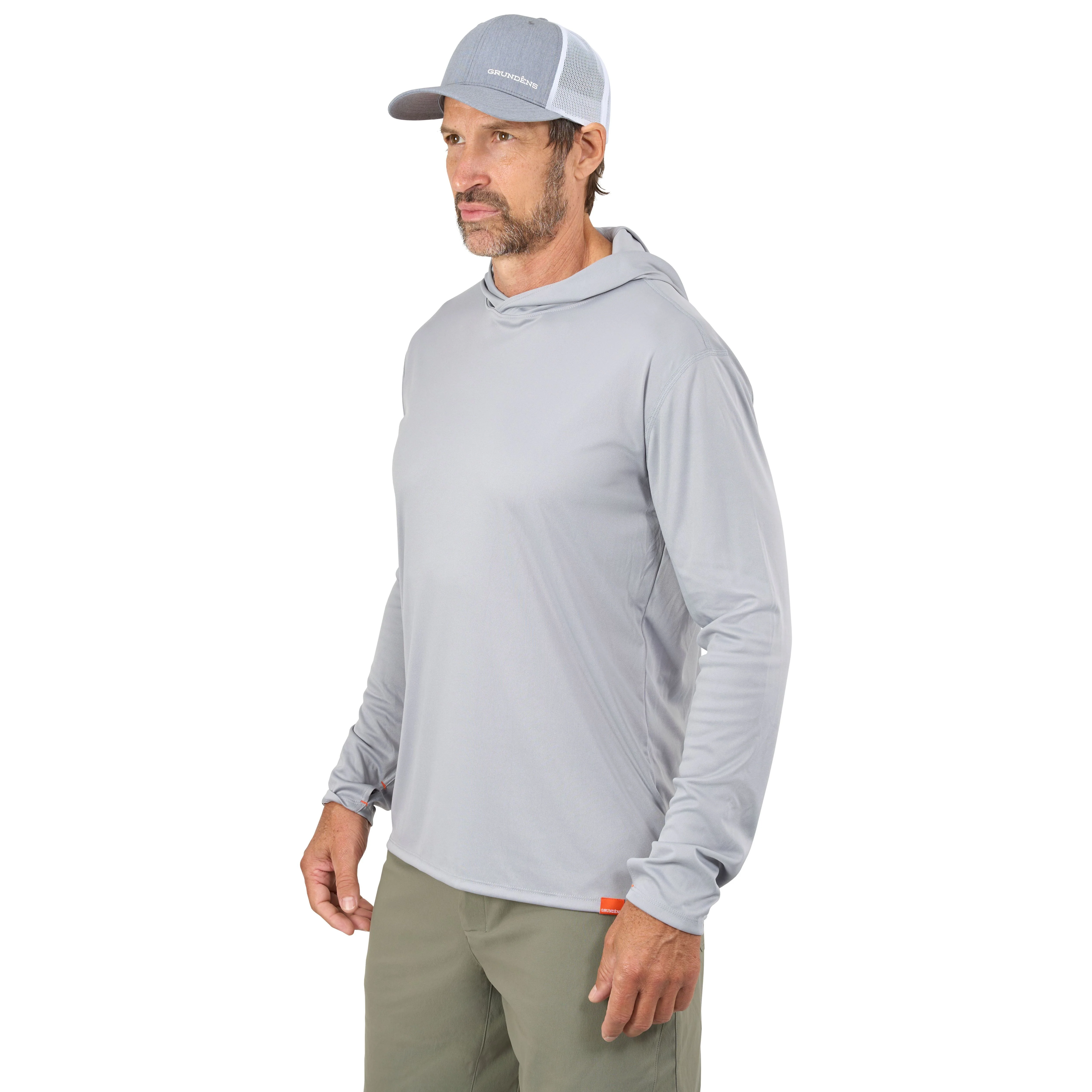 Grundens Men's Tough Sun Masked Hoodie - Image 4