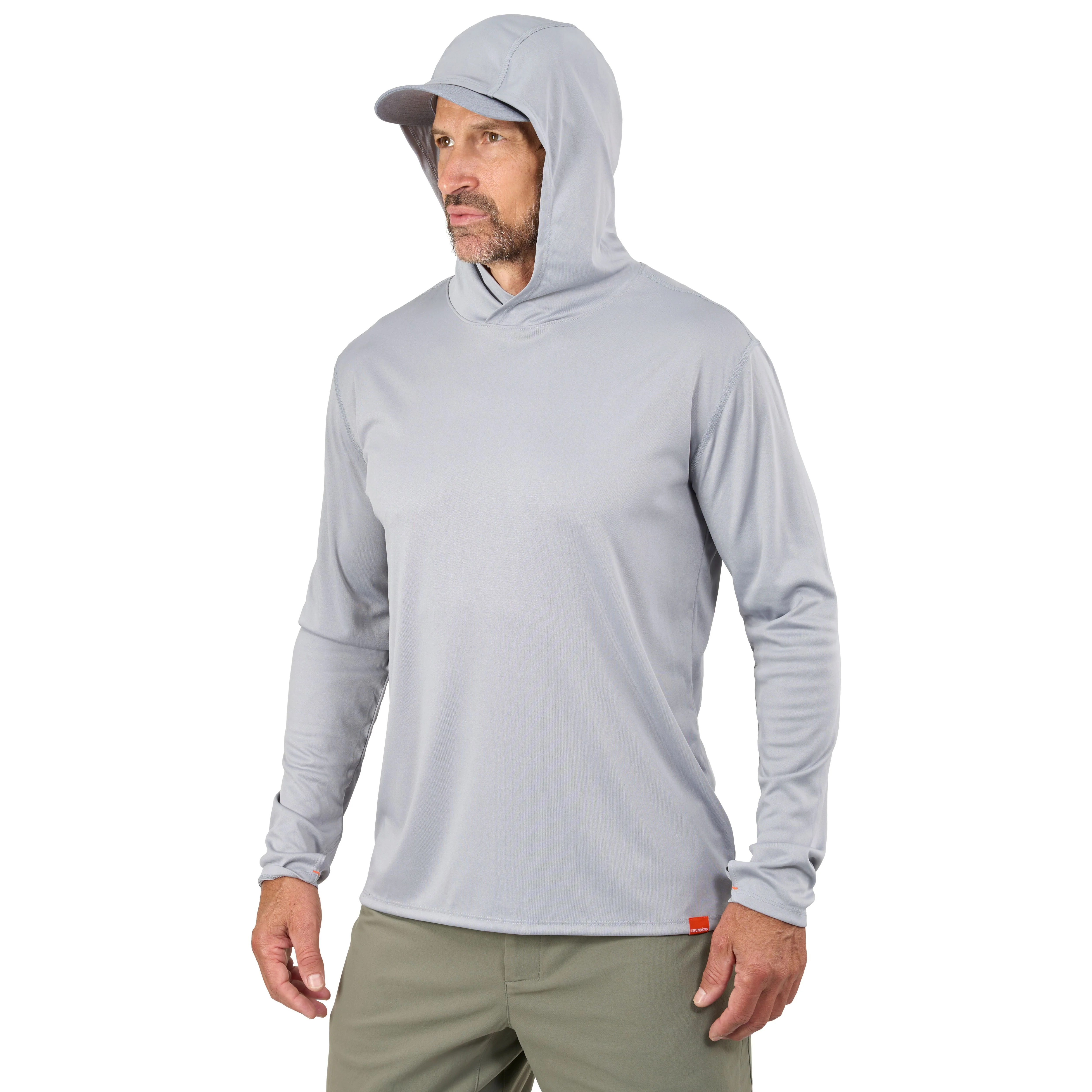 Grundens Men's Tough Sun Masked Hoodie - Image 7