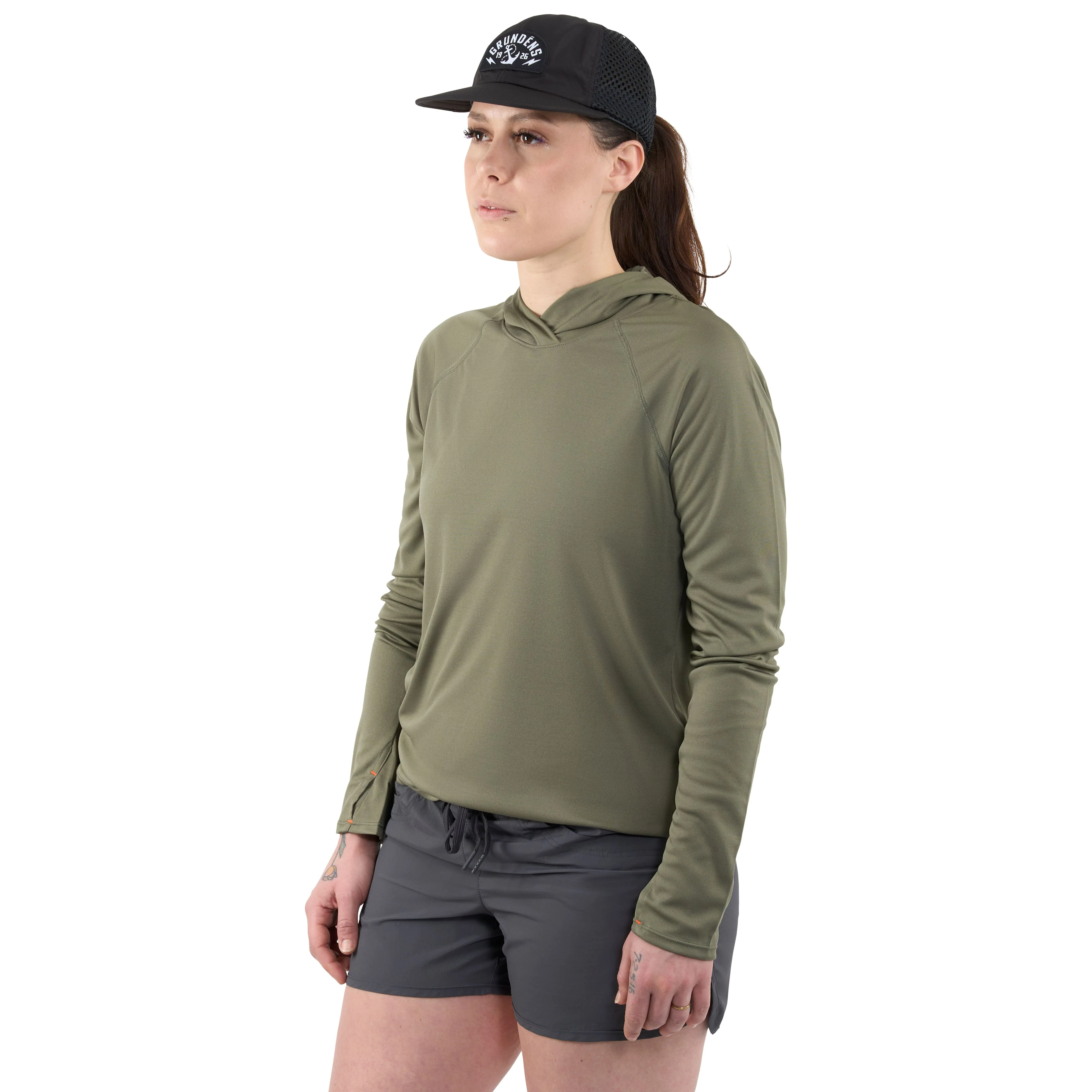 Grundens Women's Tough Sun Hoodie - Image 2