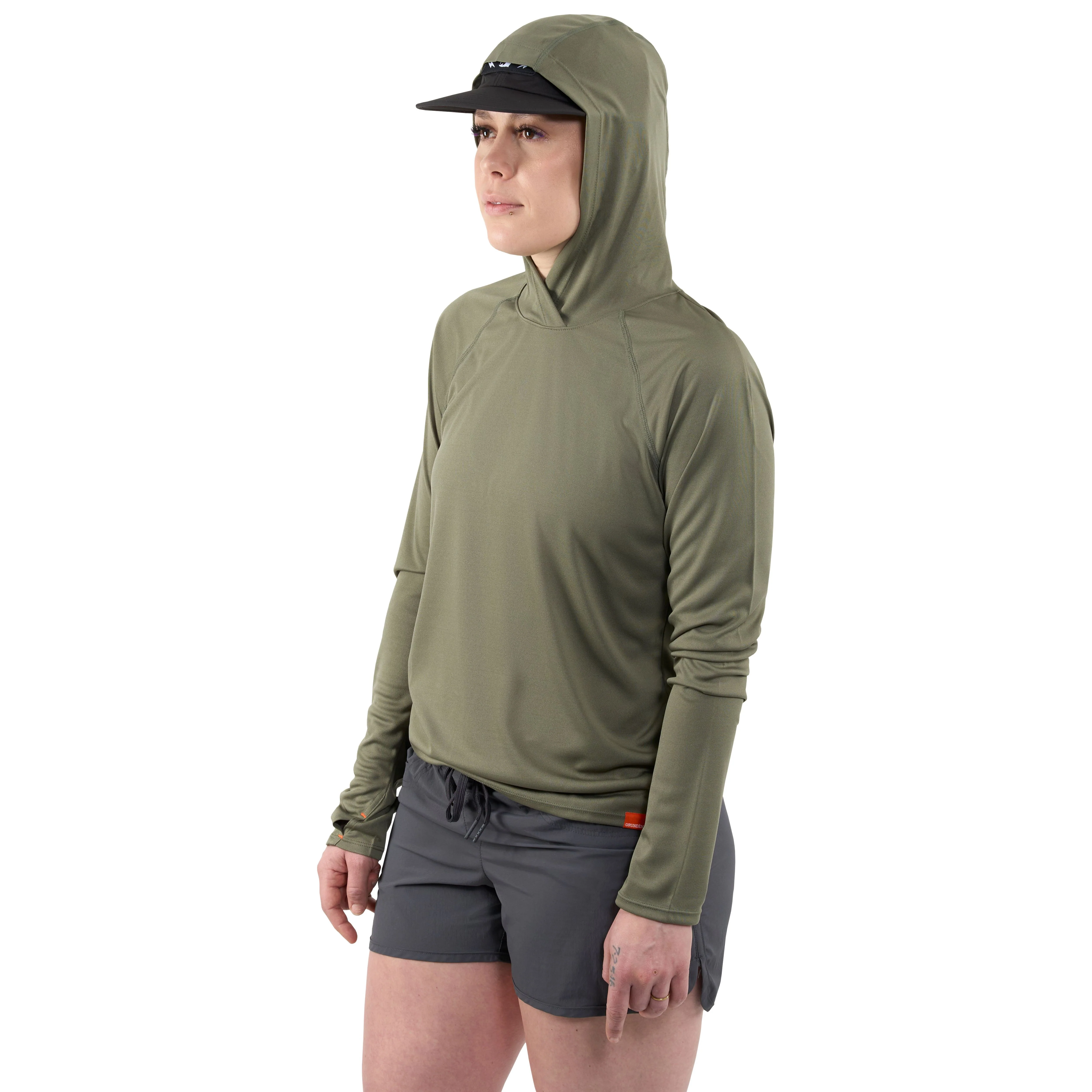 Grundens Women's Tough Sun Hoodie - Image 5