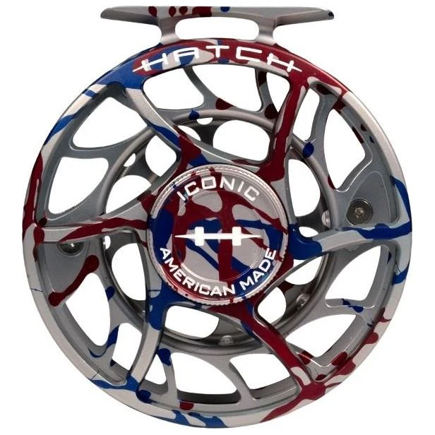 Hatch Custom USA Iconic Large Arbor Fly Reel 7 Plus - Image 2