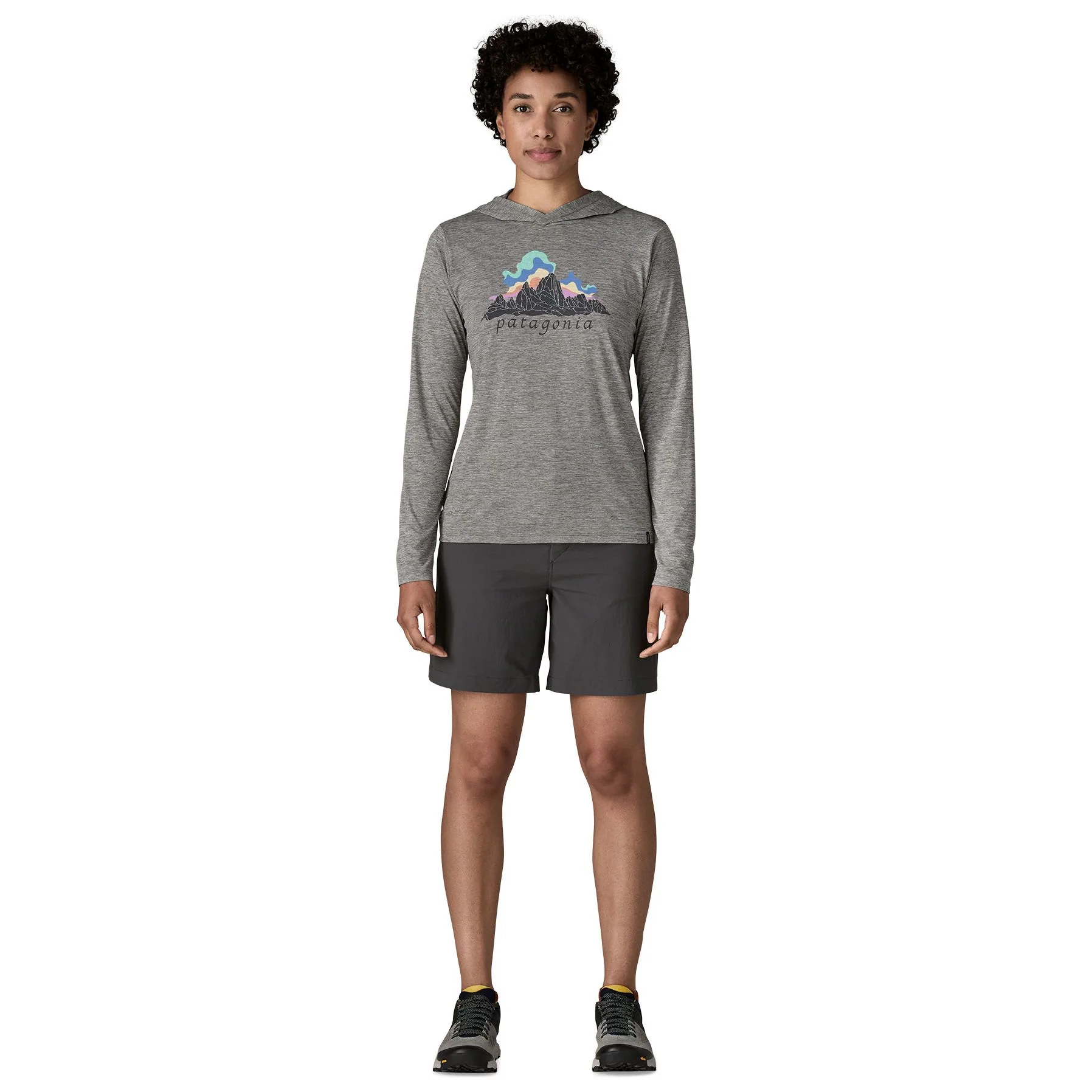 Patagonia Women's Capilene Cool Daily Hoody - Fitz Roy Nimbus - Image 2