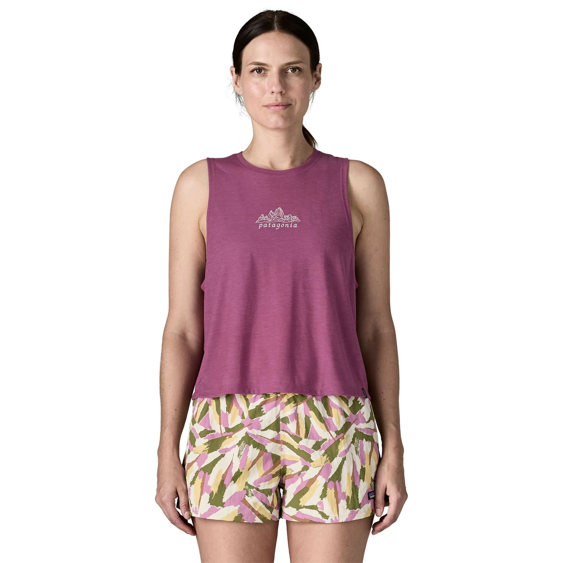 Patagonia Women's Capilene Cool Trail Cropped Tank - Image 3