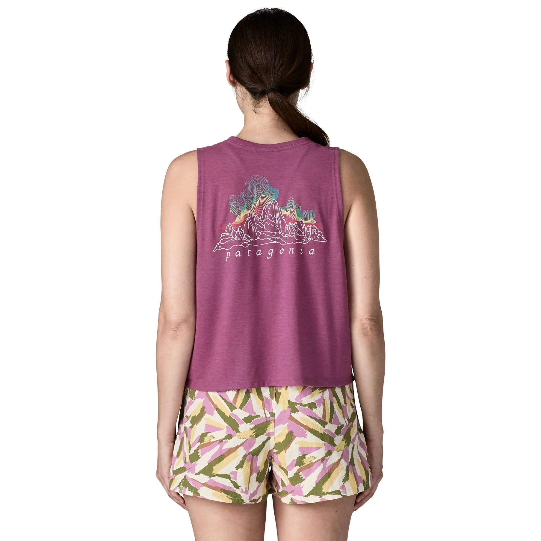 Patagonia Women's Capilene Cool Trail Cropped Tank - Image 4