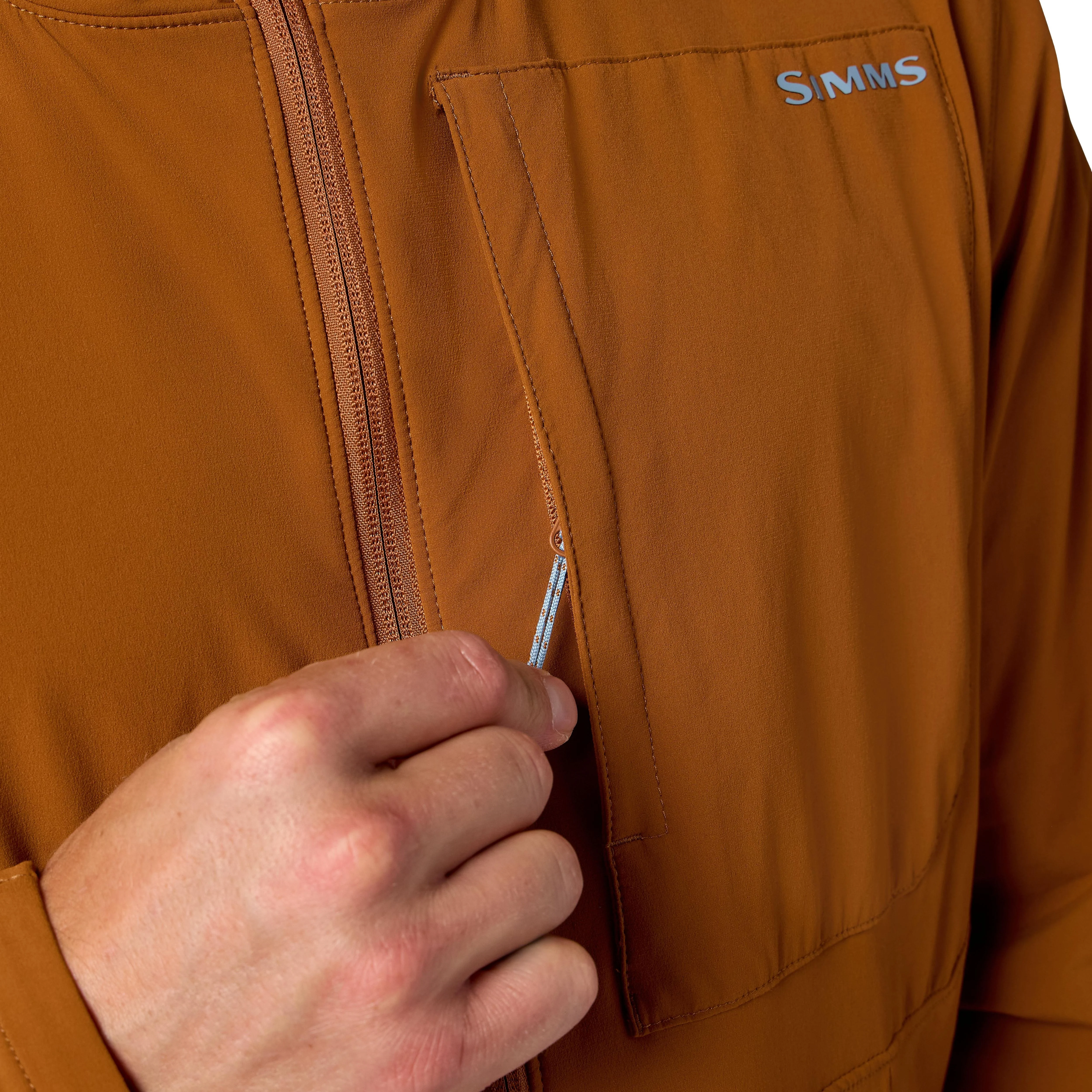 Simms Men's Rogue Flex Half-Zip Pullover - Image 11