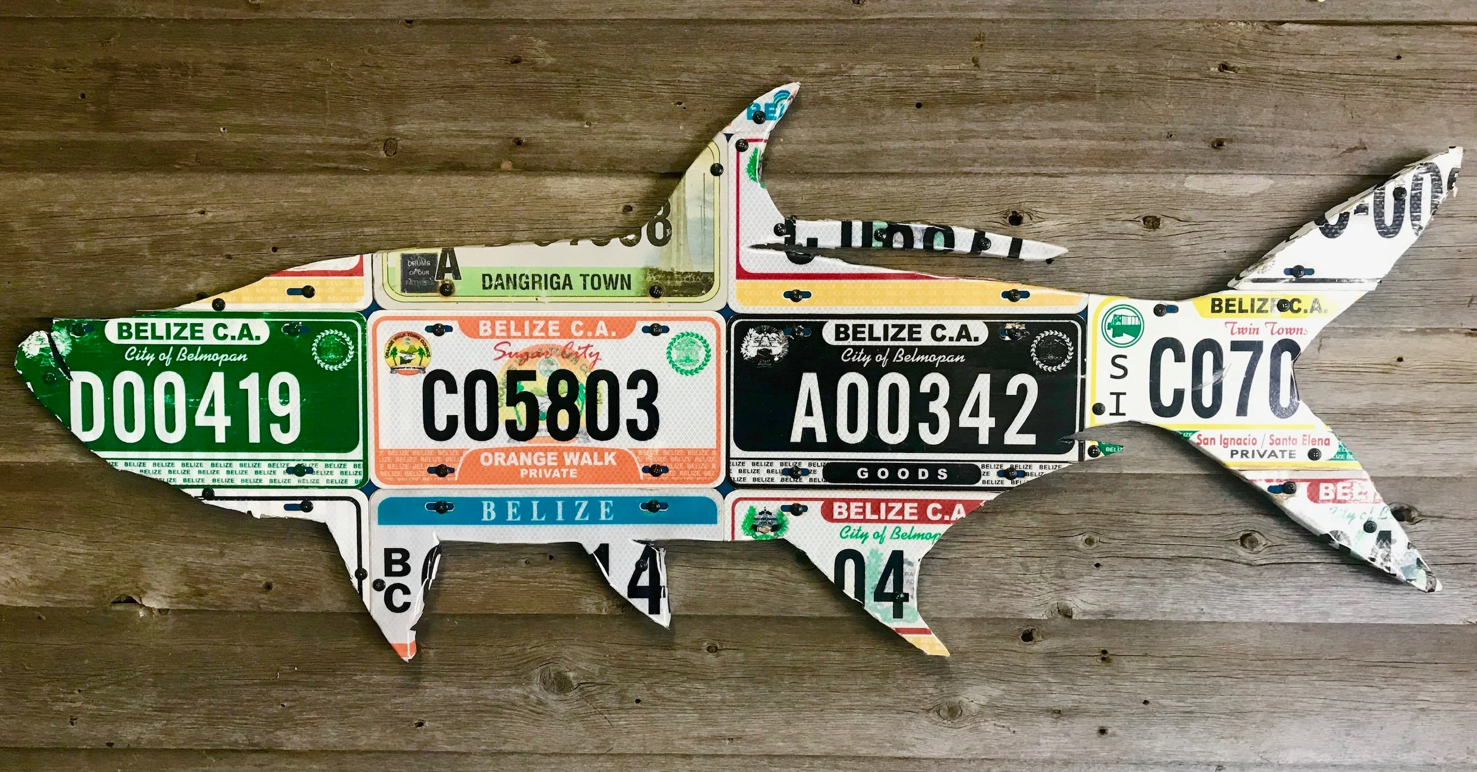 Belize Grand Slam License Plate Art Bundle (Permit/Tarpon/Bonefish) - Image 3