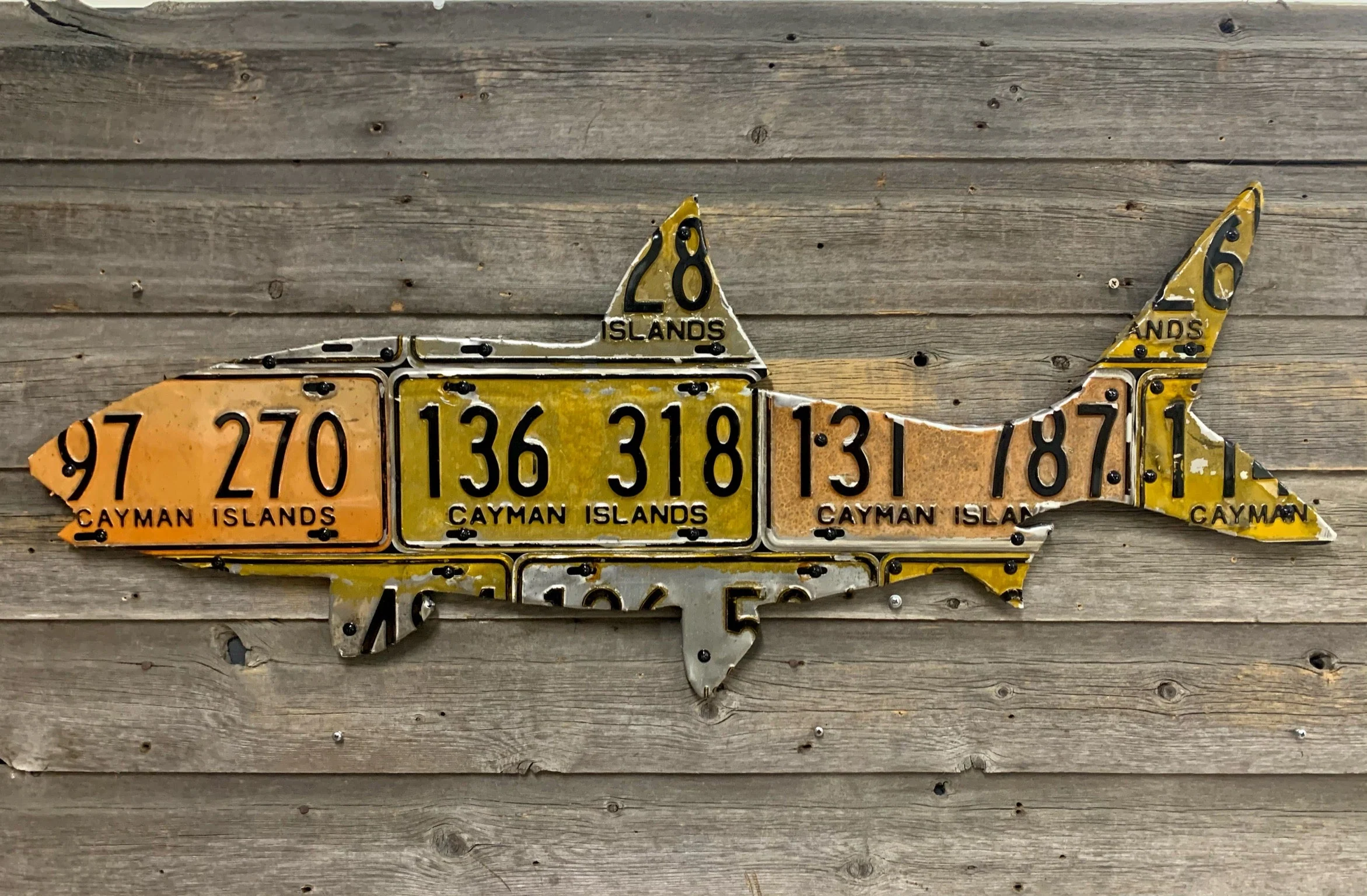 Cayman Islands Bonefish License Plate Art - Image 2