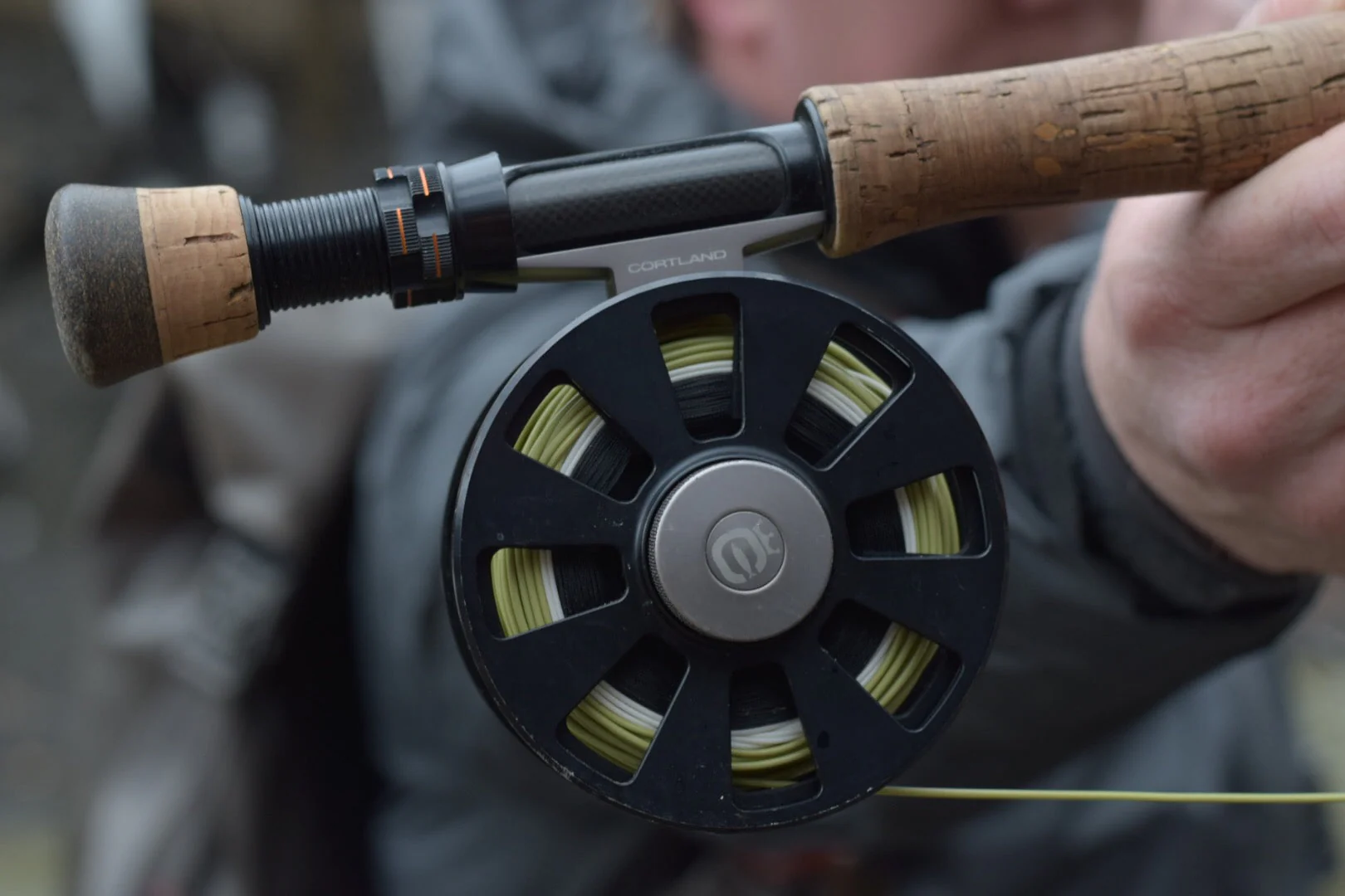 Cortland Salmon Steelhead Olive / White - Image 2