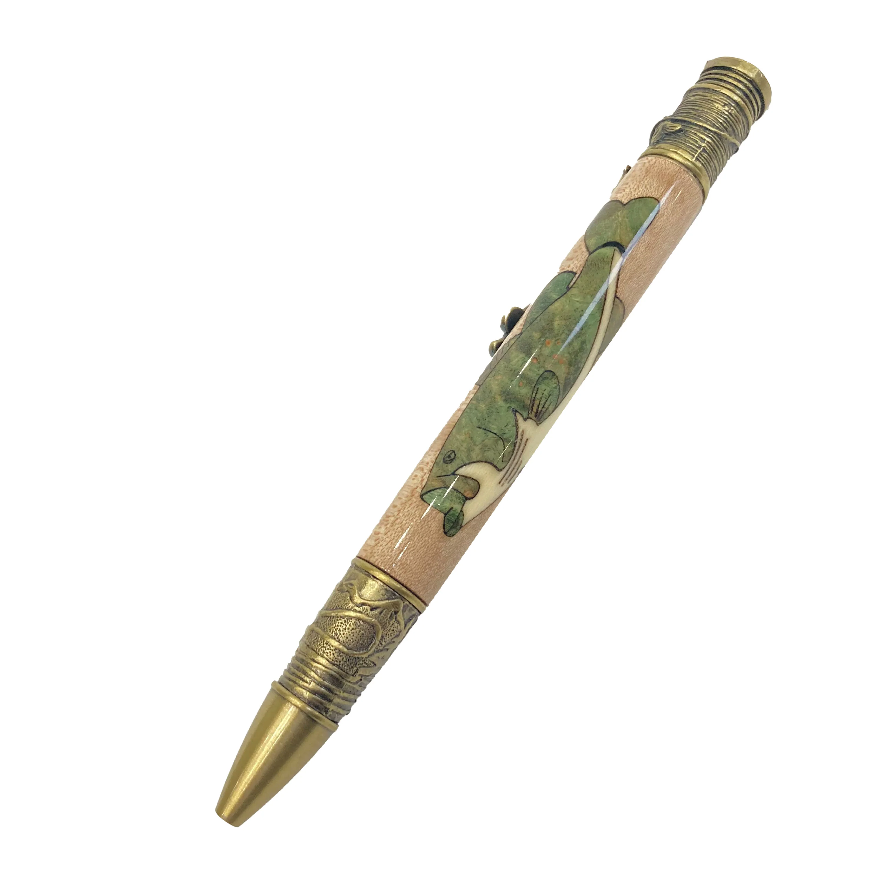 Custom Etched Wooden Pen - Image 9