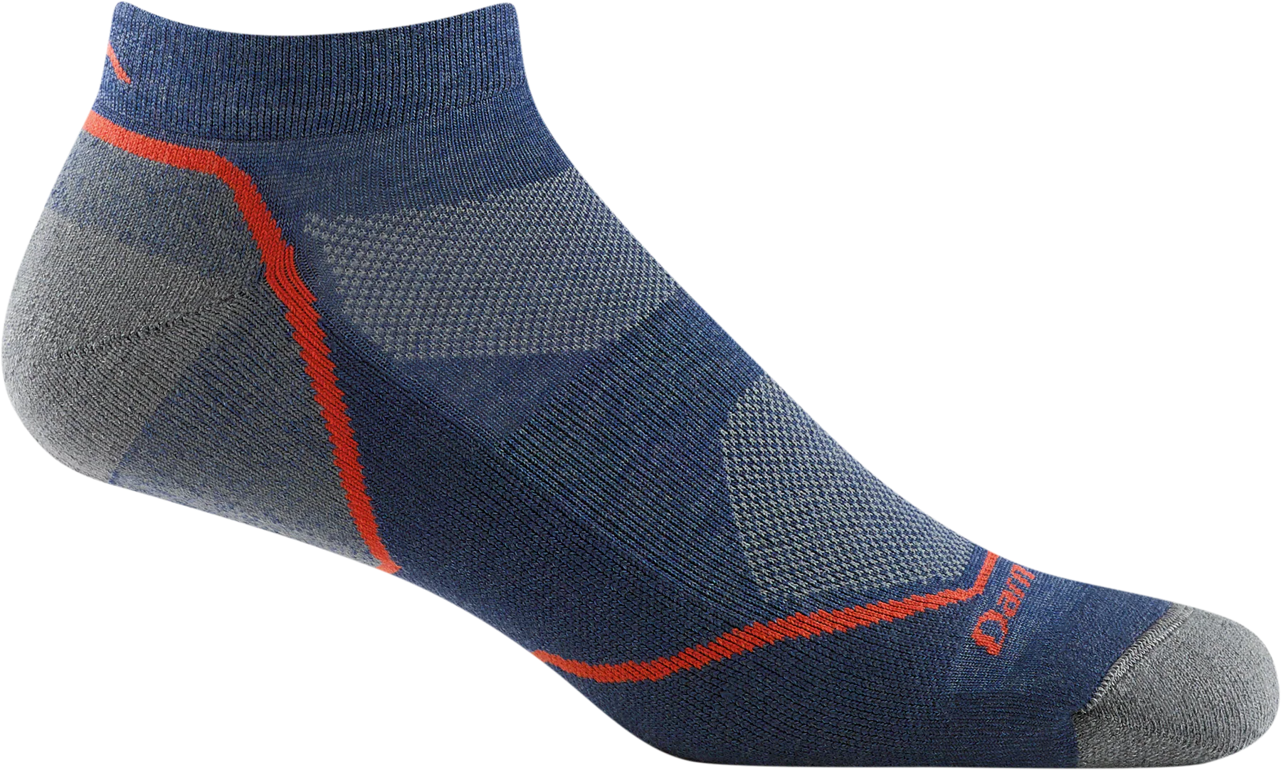 Darn Tough Mens Light Hiker No Show Lightweight Hiking Sock with Cushion - Image 5