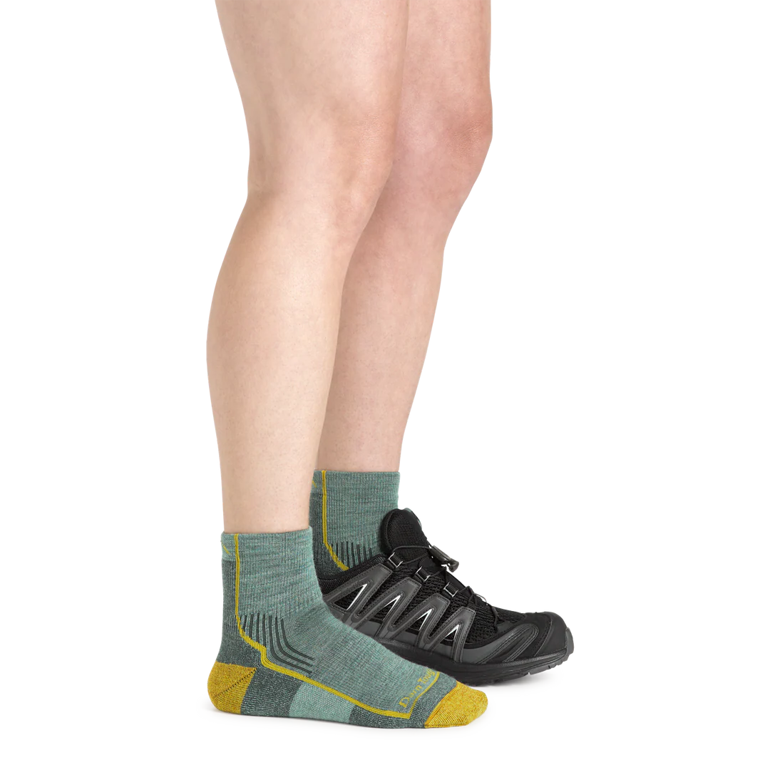 Darn Tough Womens Hiker Quarter Midweight Cushion Hiking Socks - Image 3