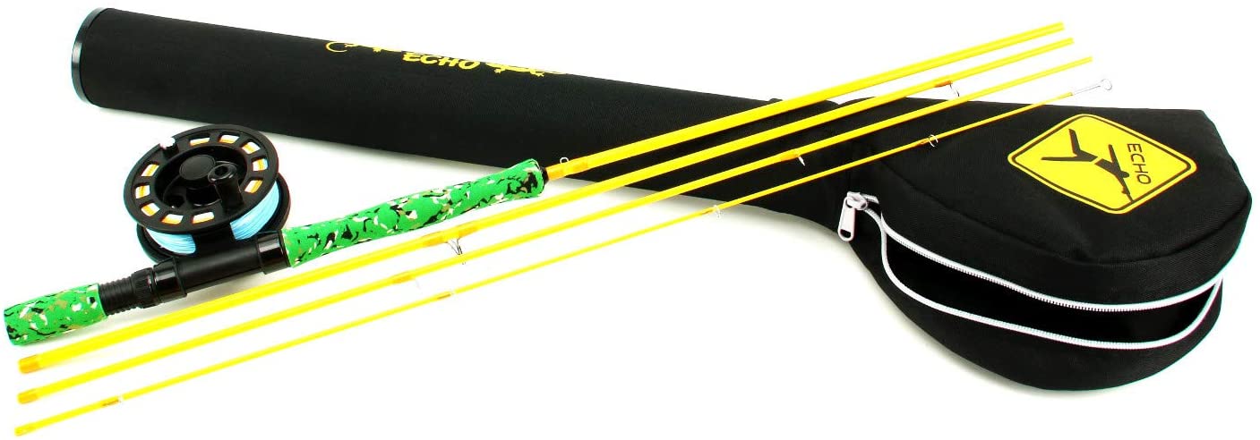 ECHO GECKO 7' 9" with 4/5wt line