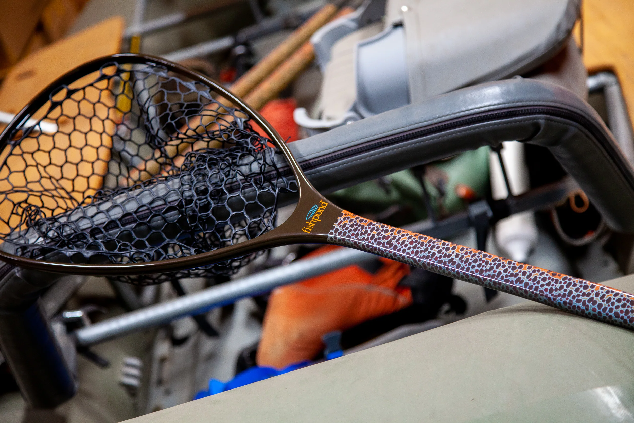 Fishpond Nomad Mid Length Net - Slab Brown Trout - Image 6
