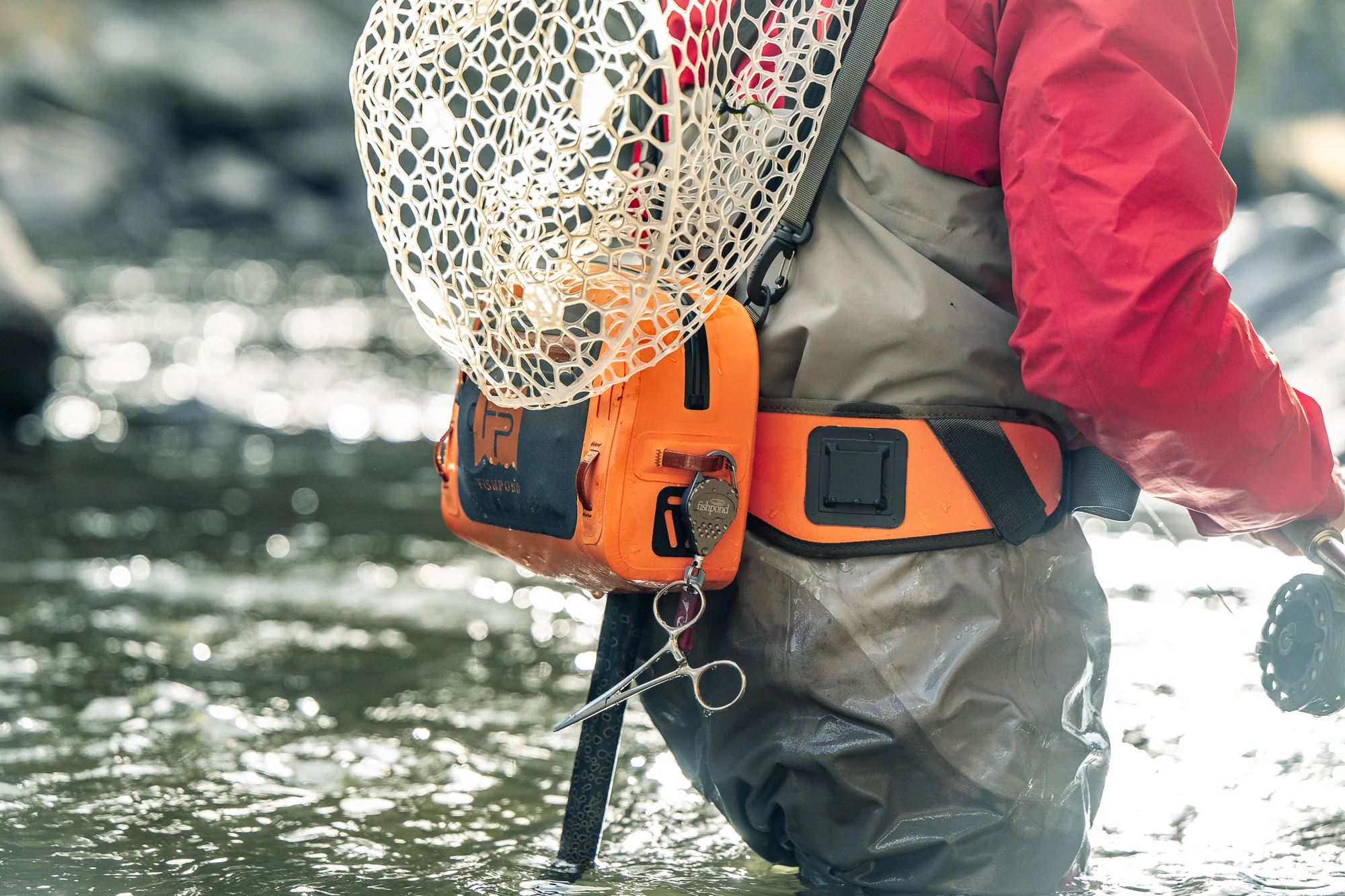 Fishpond Thunderhead Small Submersible Lumbar - Limited Edition Cutthroat Orange - Image 10