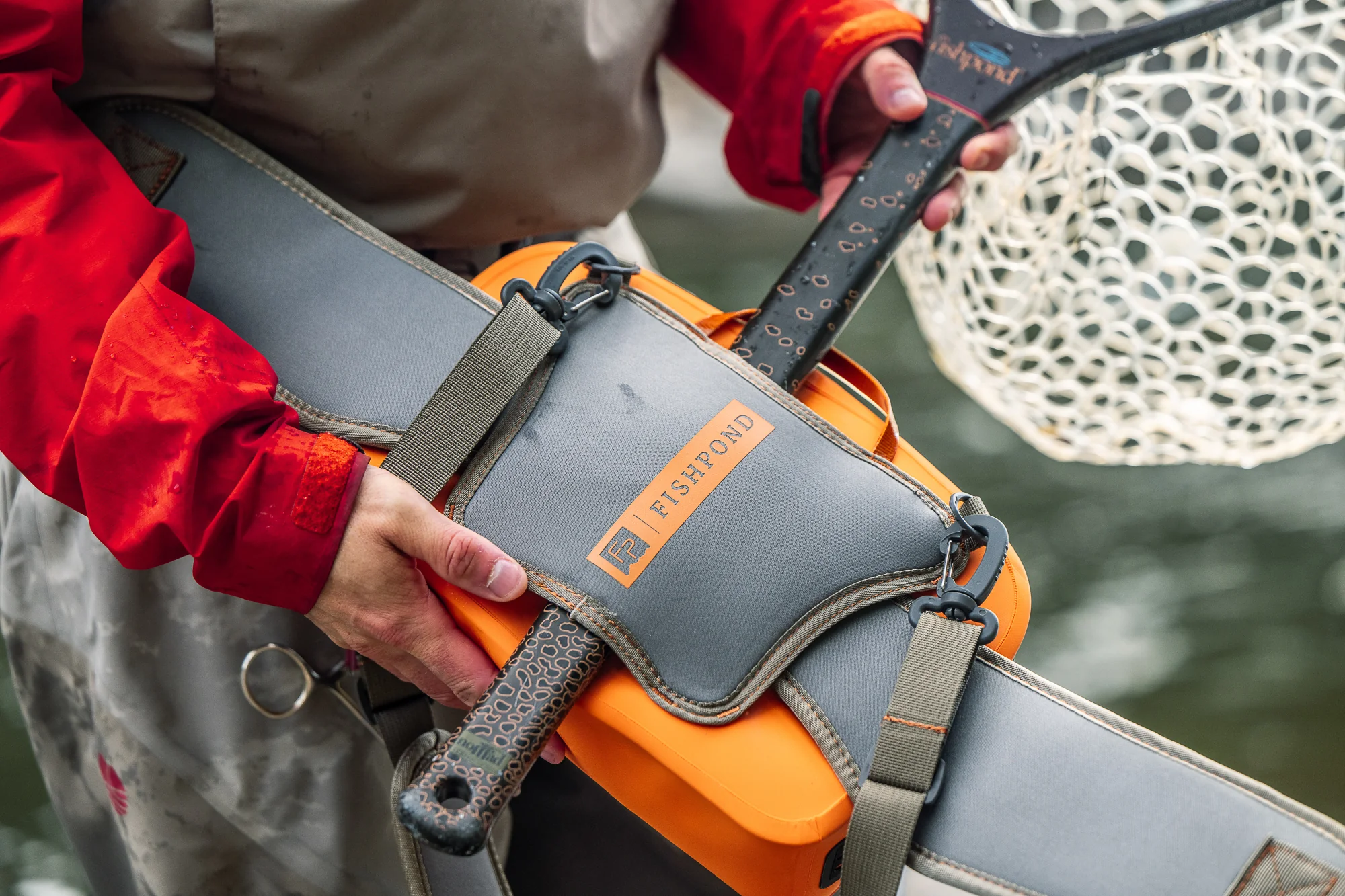 Fishpond Thunderhead Small Submersible Lumbar - Limited Edition Cutthroat Orange - Image 7