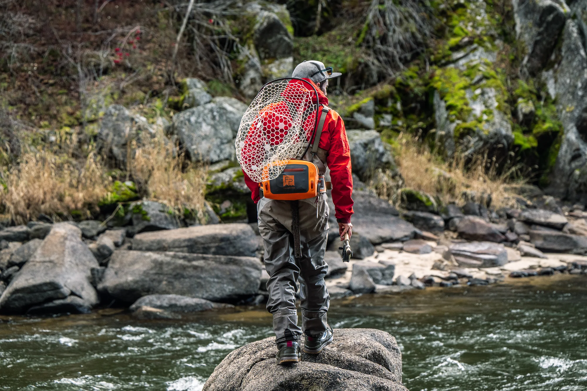 Fishpond Thunderhead Small Submersible Lumbar - Limited Edition Cutthroat Orange - Image 8