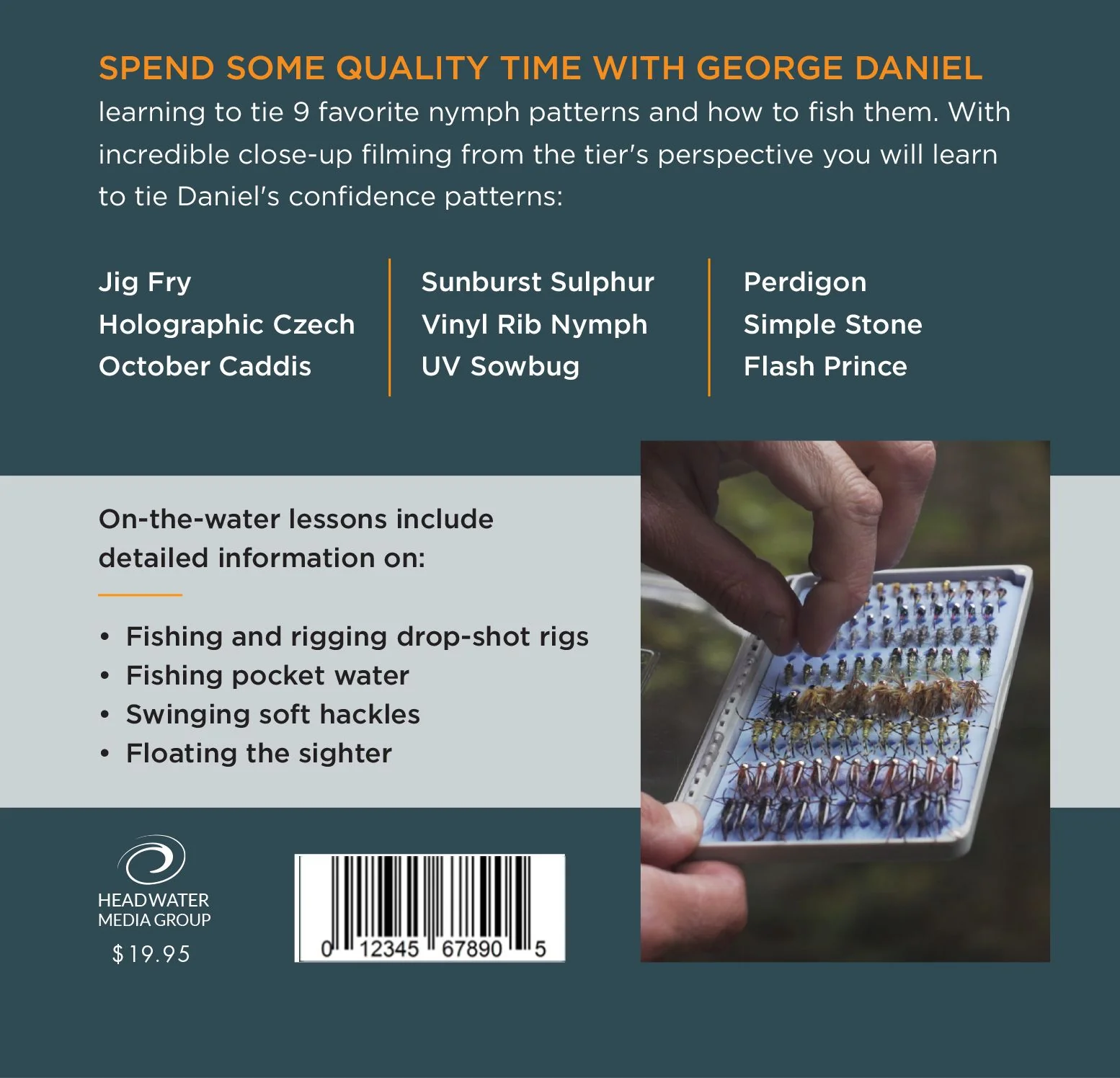 George Daniel Tying and Fishing Favorite Nymphs DVD - Image 2