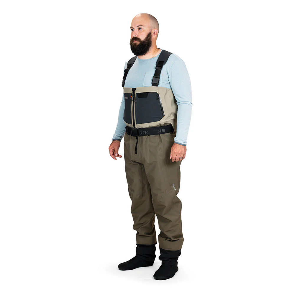 Grundens Mens Boundary Zip Stockingfoot Wader - Image 4