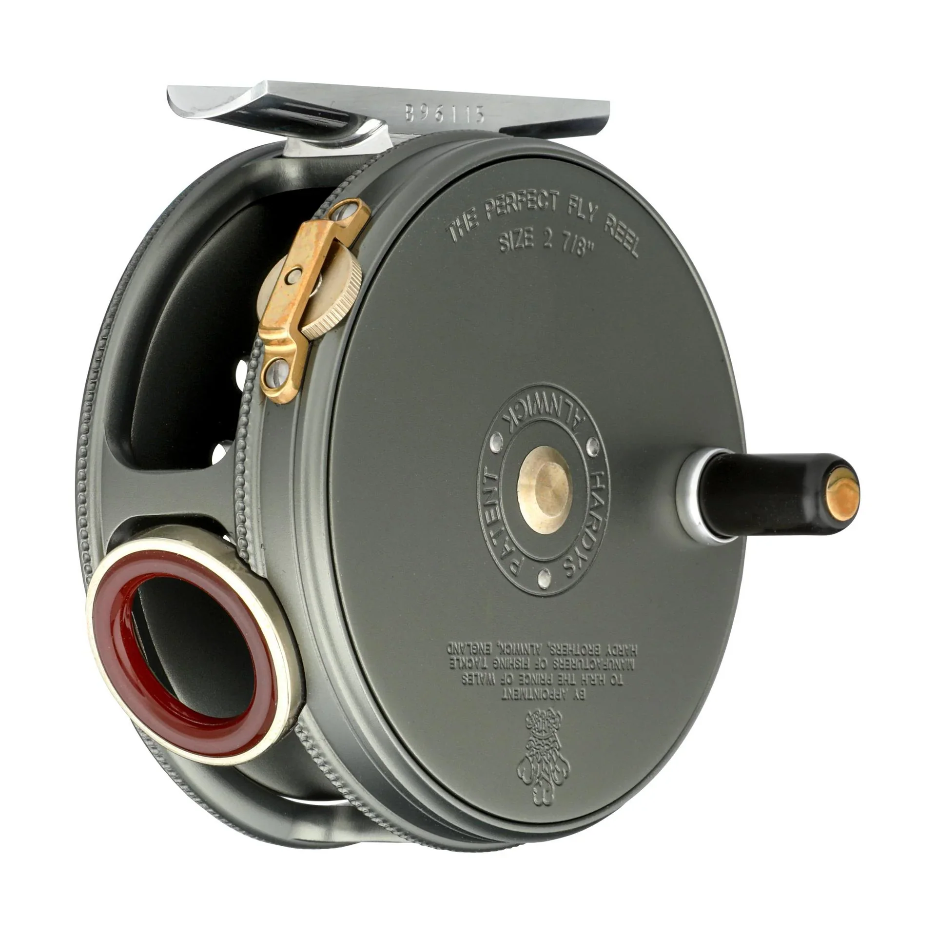 Hardy 1912 Perfect Fly Reel 3/4 - Image 2