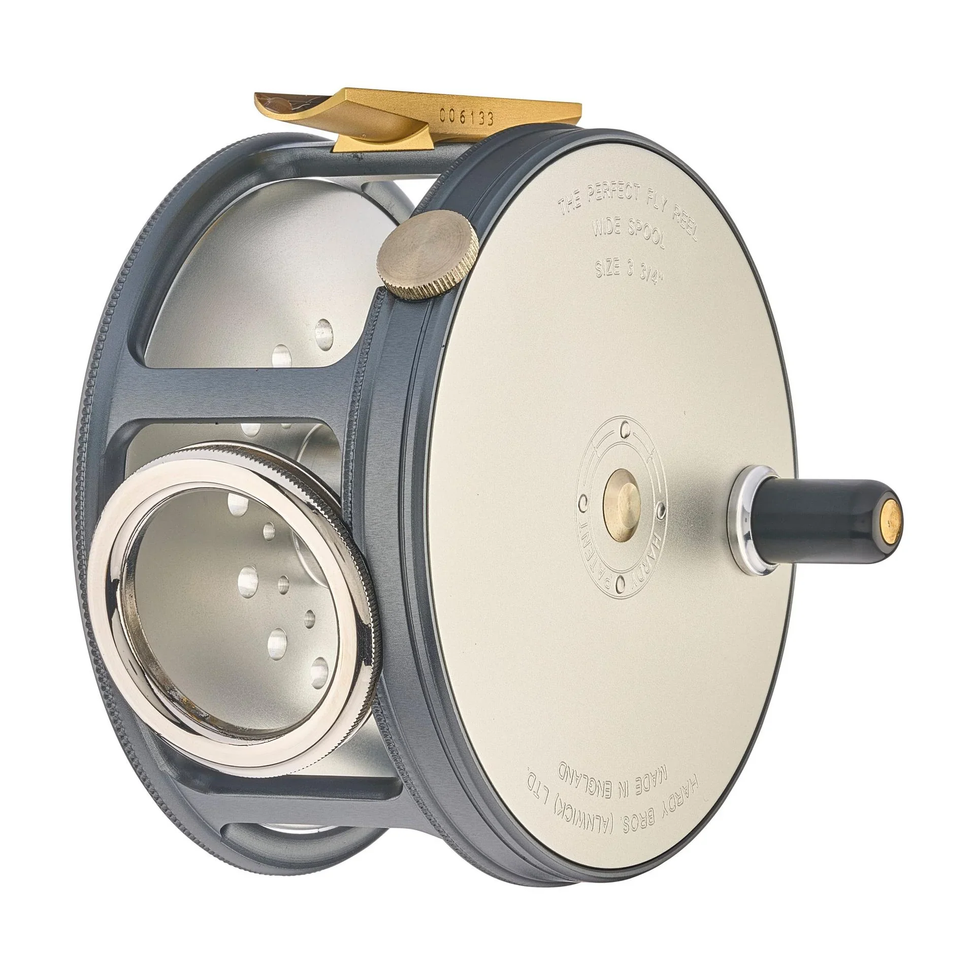 Hardy 1921 Wide Spool Perfect Fly Reel 7/8/9 - Image 5