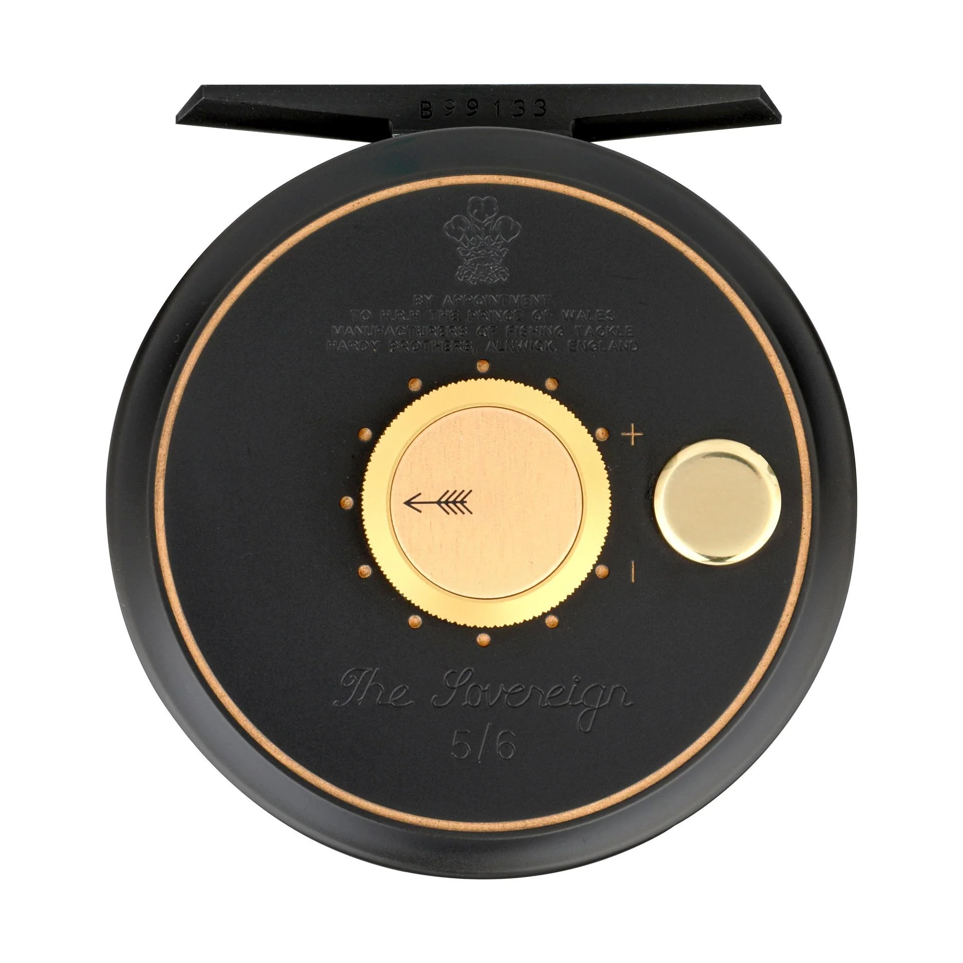 Hardy Sovereign Fly Reel 8/9 Black - Image 2