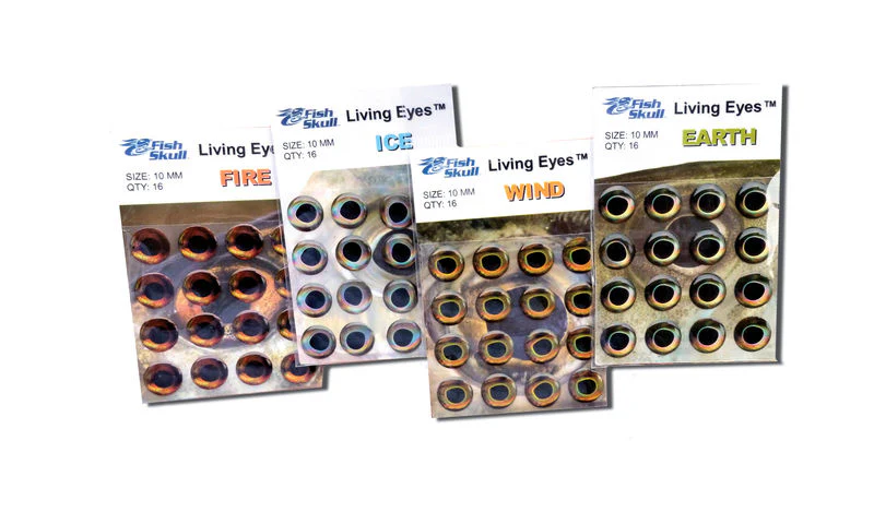 Fish Skull Living Eyes 7mm