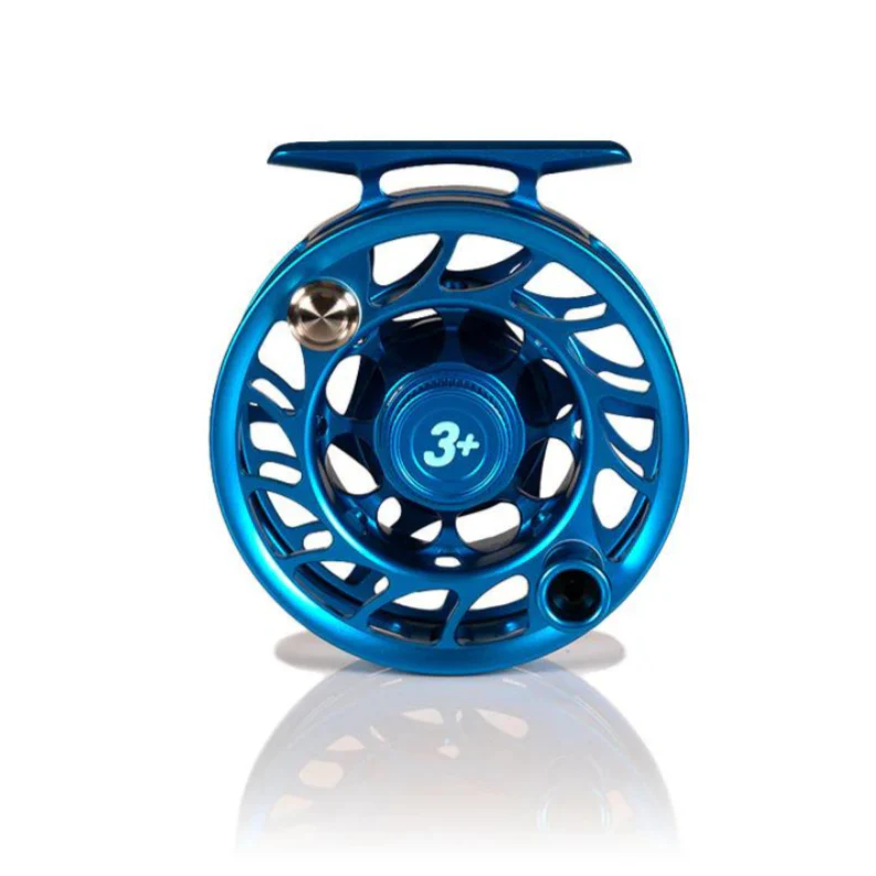 Hatch Custom Kaiju Blue Iconic Limited Edition Large Arbor Fly Reel 3 Plus - Image 2
