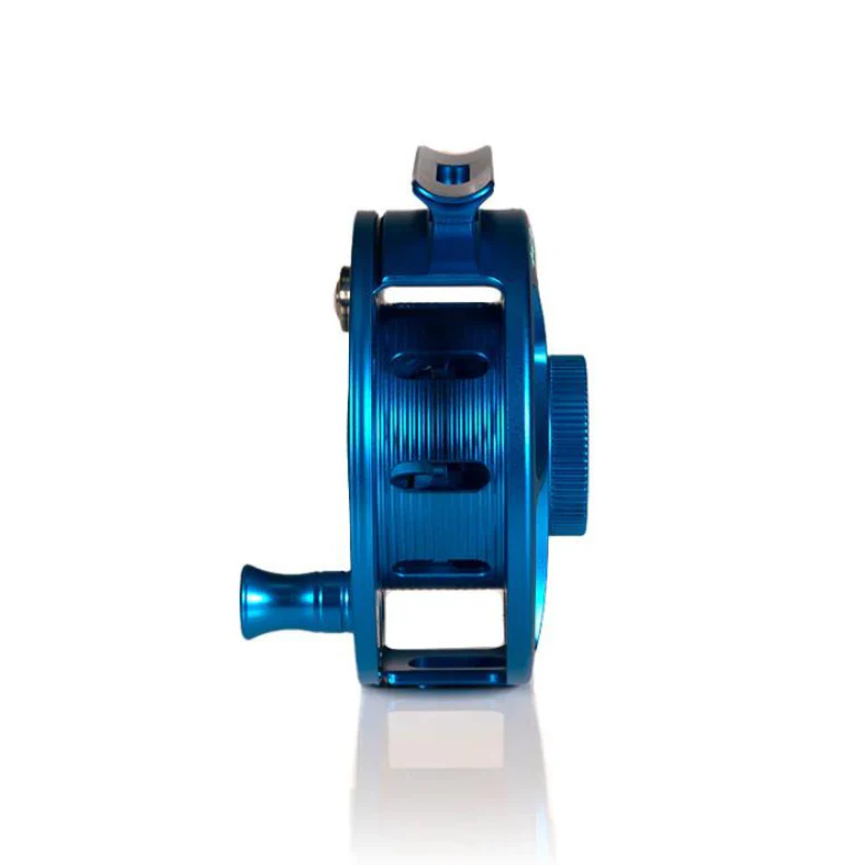 Hatch Custom Kaiju Blue Iconic Limited Edition Large Arbor Fly Reel 3 Plus - Image 4