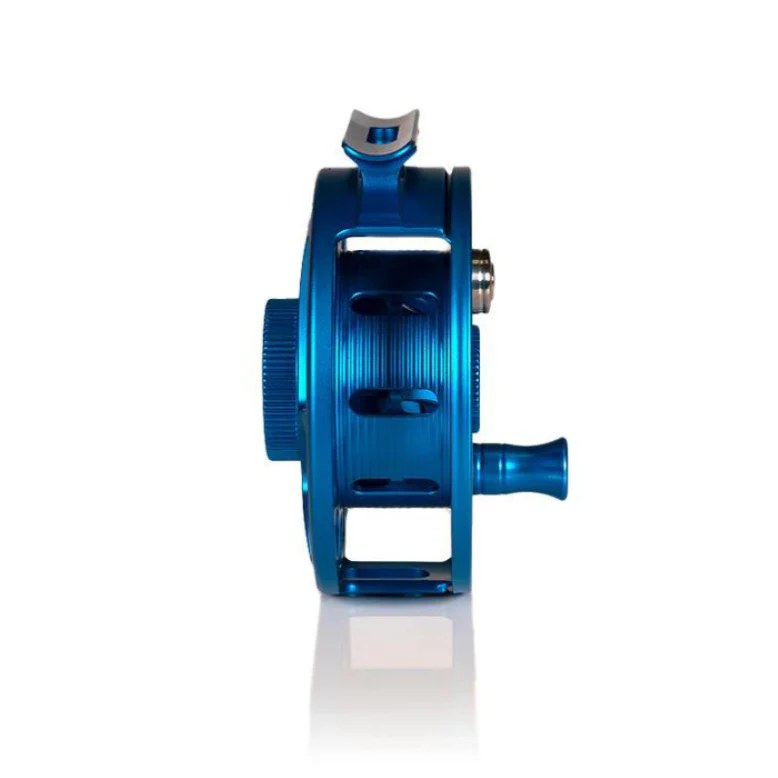 Hatch Custom Kaiju Blue Iconic Limited Edition Large Arbor Fly Reel 3 Plus - Image 5