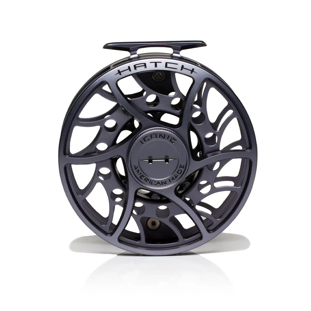 Hatch Iconic 11 Plus Mid Arbor Fly Reel - Image 3
