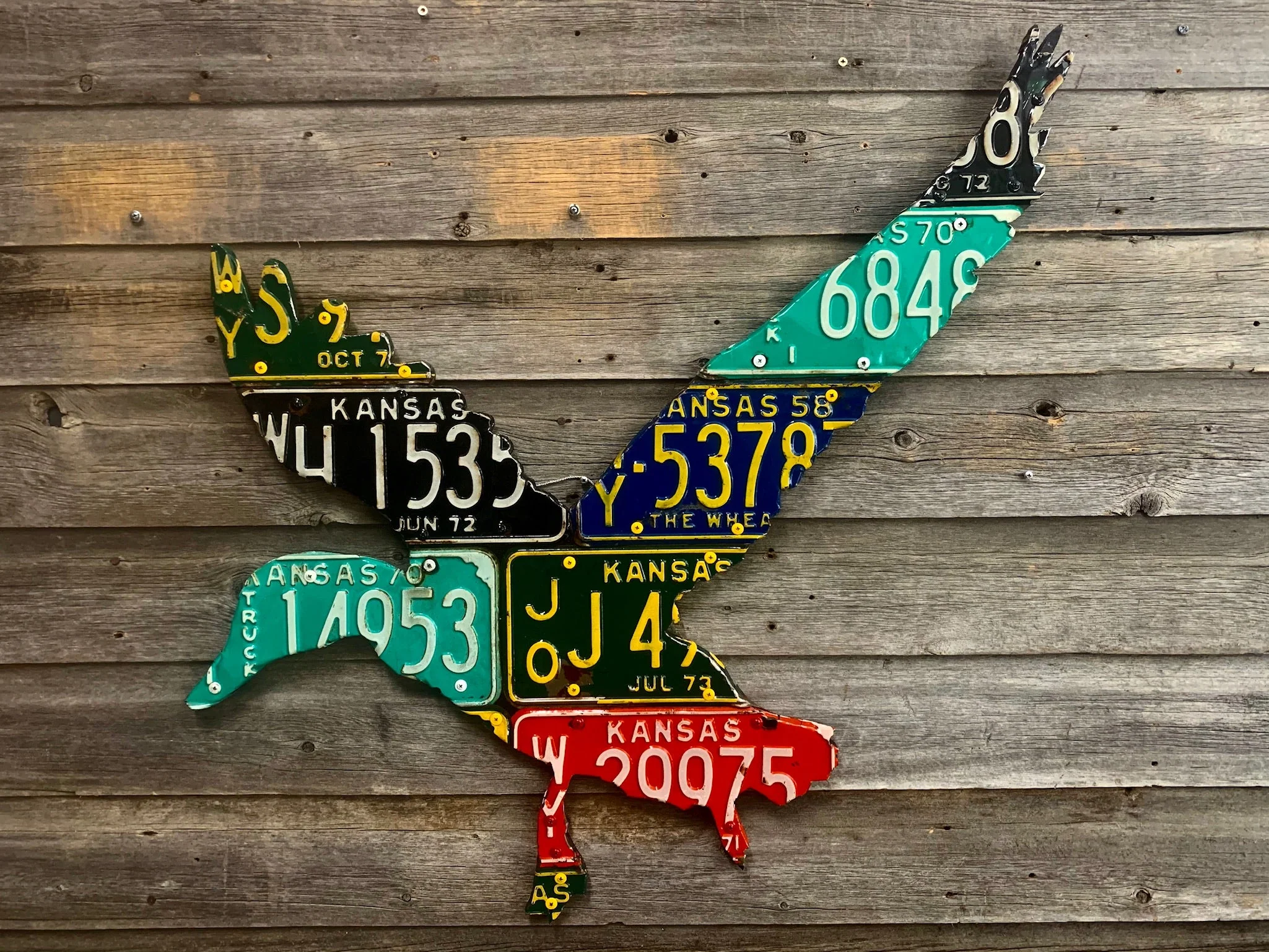 Kansas Duck License Plate Art - Image 2