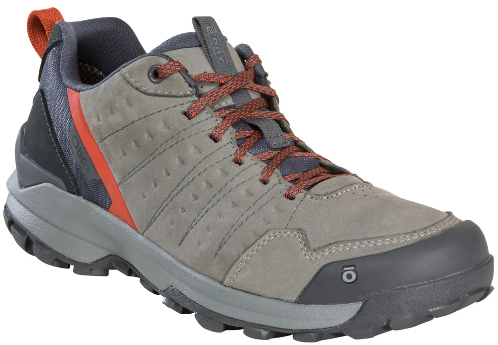 Oboz Mens Sypes Low Leather B-DRY Wide - Image 2