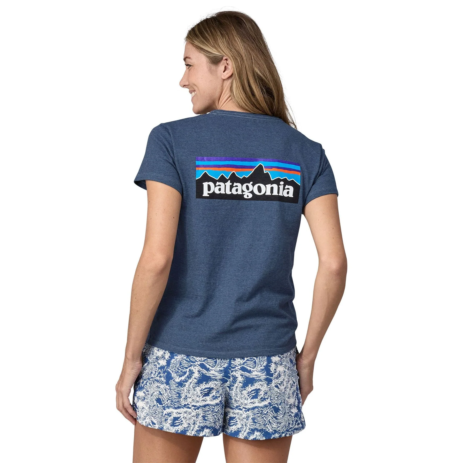 Patagonia Womens P-6 Logo Responsibili-Tee Sale - Image 15