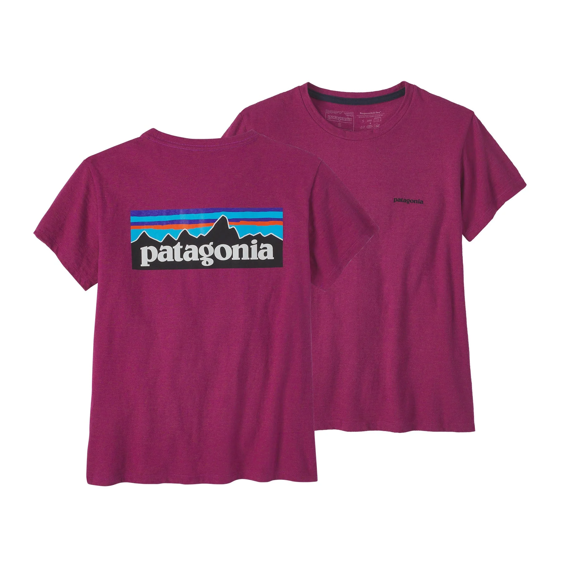 Patagonia Womens P-6 Logo Responsibili-Tee Sale - Image 5