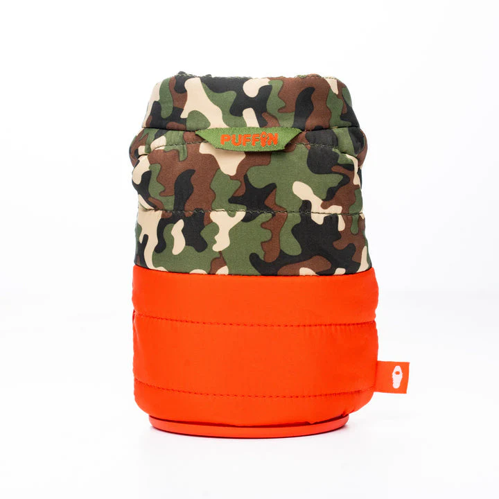 Puffin Drinkwear The Puffy Vest Puffin Red Woodsy Camo - Image 2