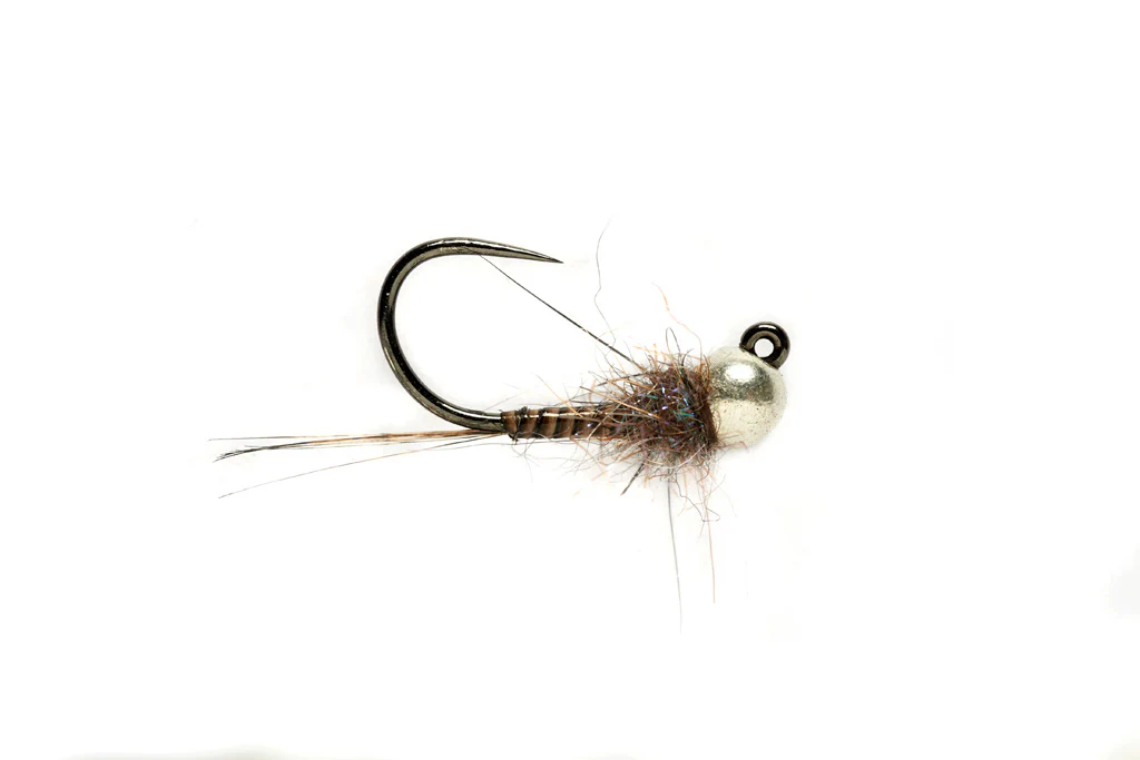 Quill Jig Gray Tungsten Beadhead Barbless
