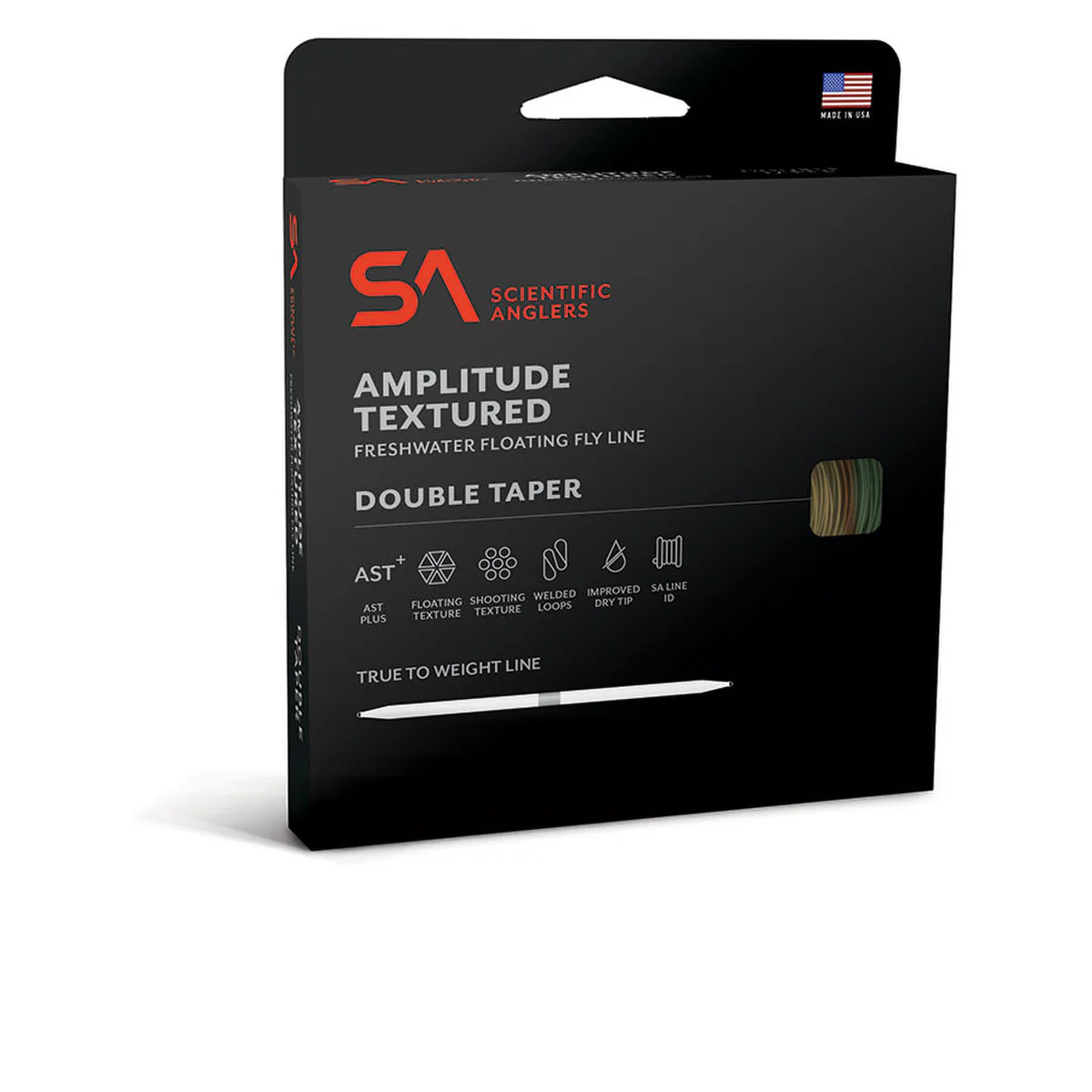 SCIENTIFIC ANGLERS AMPLITUDE DOUBLE TAPER - MIST GREEN / LEATHER / BUCKSKIN